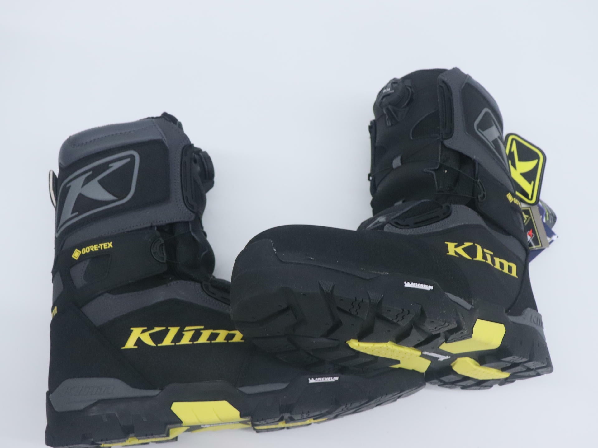 Klim Klutch GTX Snowmobile Boots Black BOA Laces Men's Sz 14 3112-000-014-000
