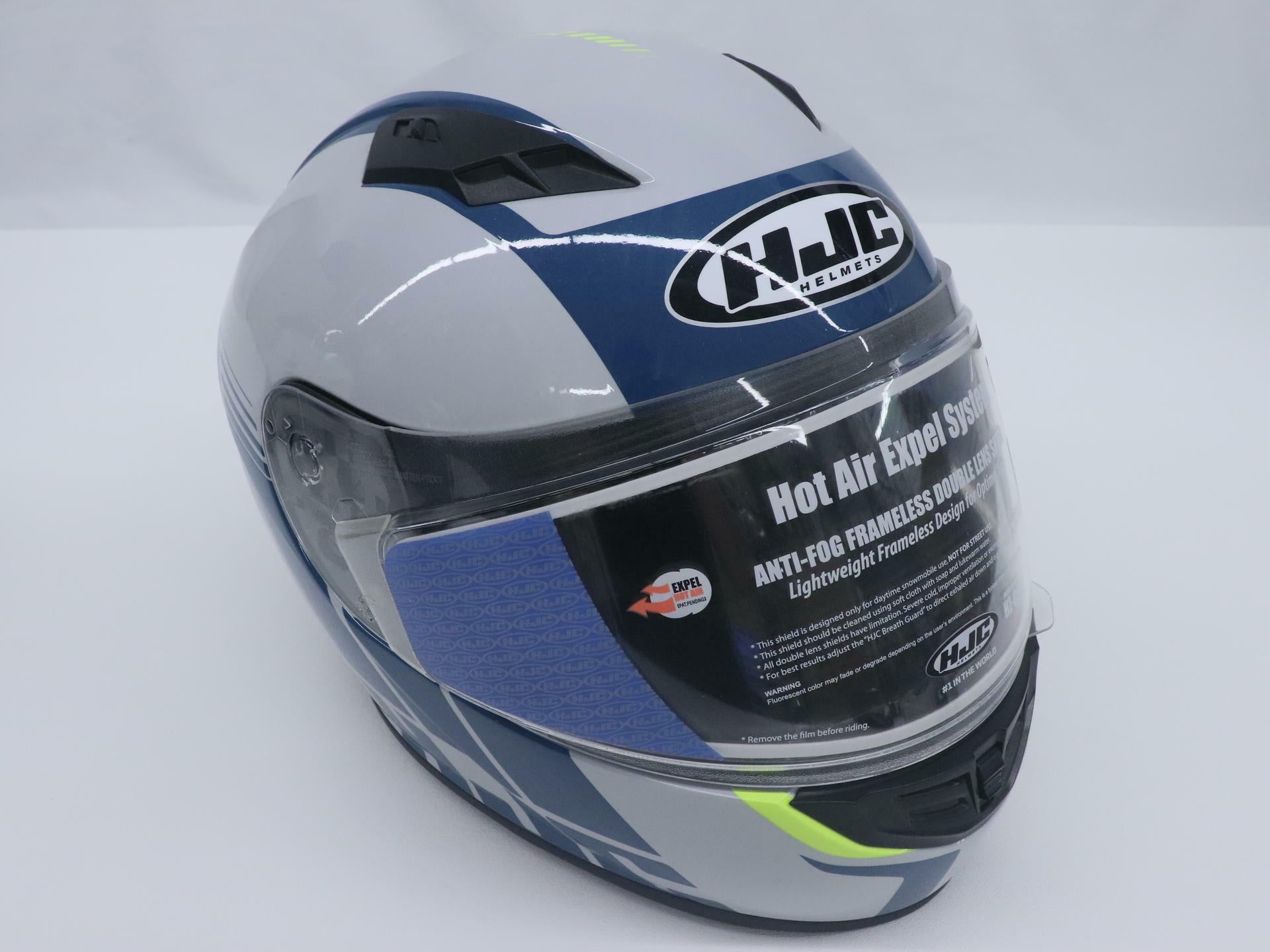HJC Snowmobile Helmet w/Duel Lens Face Shield - ADULT MEDIUM - CS-R3 155-243