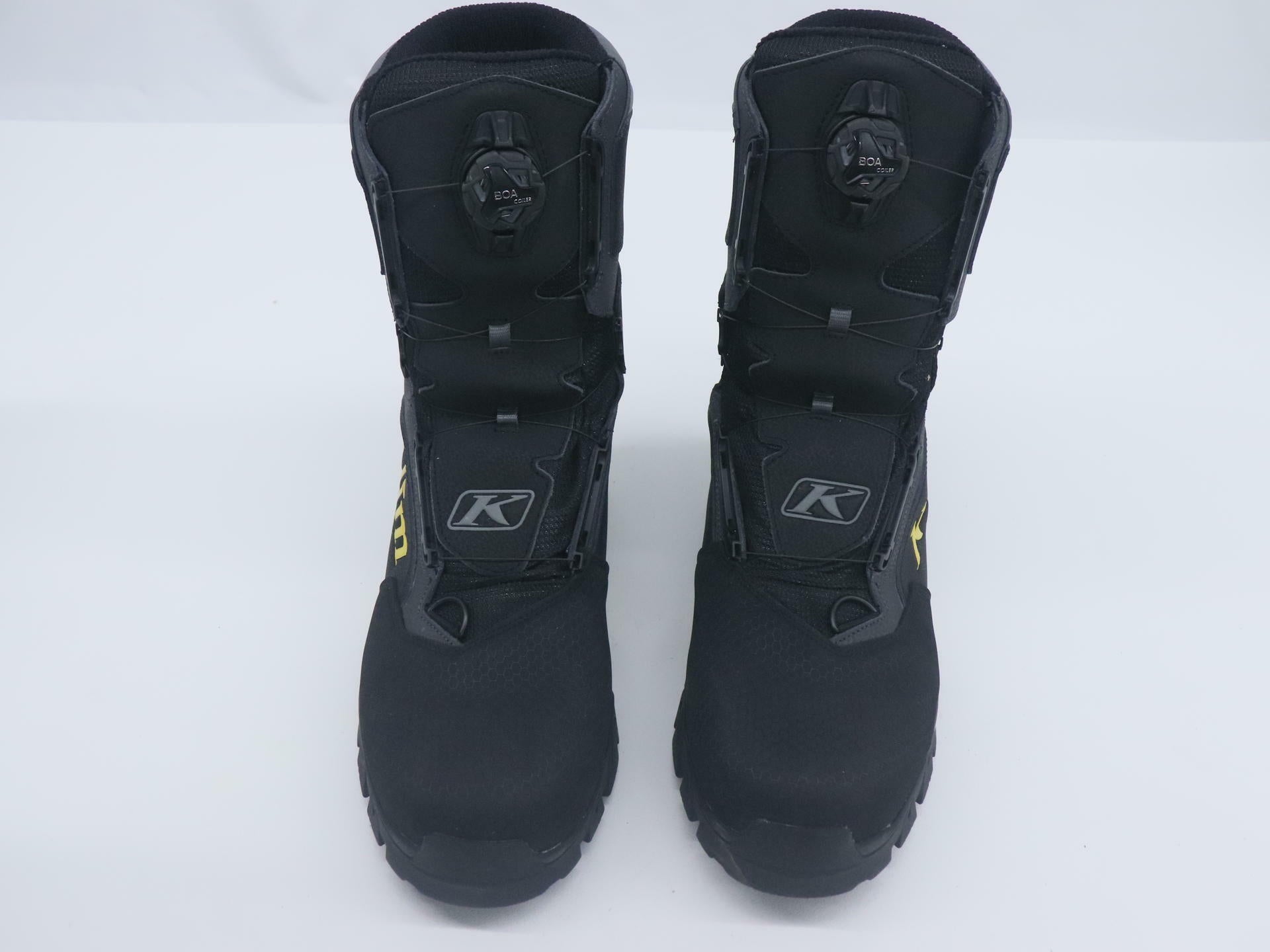 Klim Klutch GTX Snowmobile Boots Black BOA Laces Men's Sz 14 3112-000-014-000