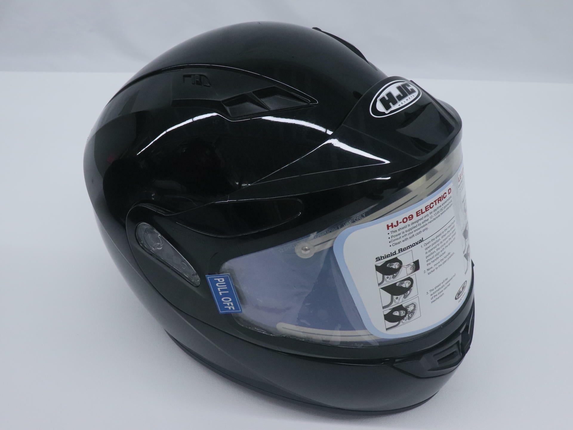 HJC CS-R3 Electric Snowmobile Helmet Black Adult XS 031-601 New Heated Shield