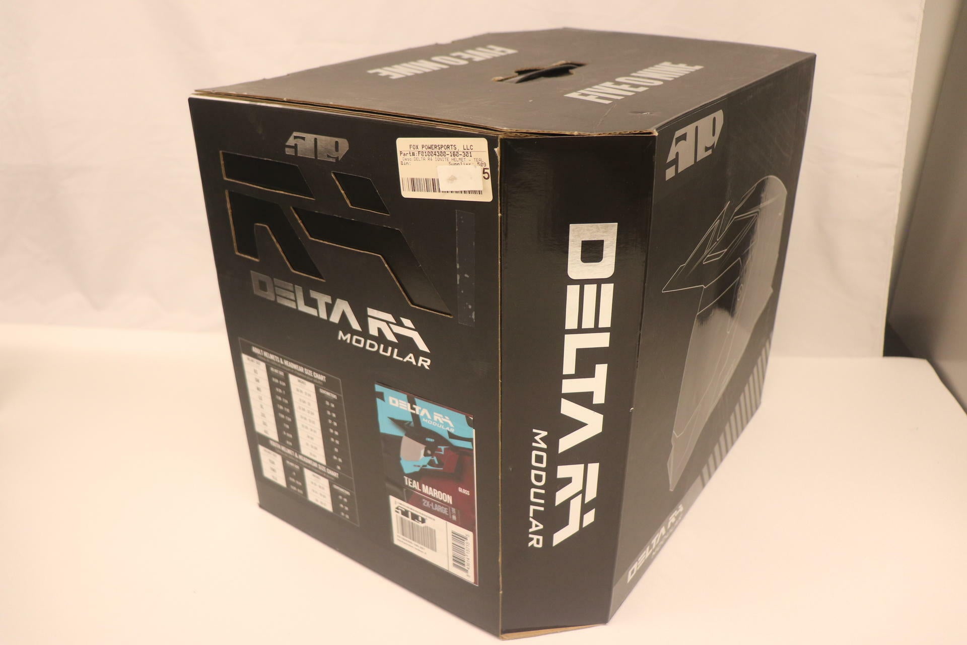 509 Delta R4 Ignite Helmet Modular TEAL MAROON - Adult 2xl - F01004300-160-301