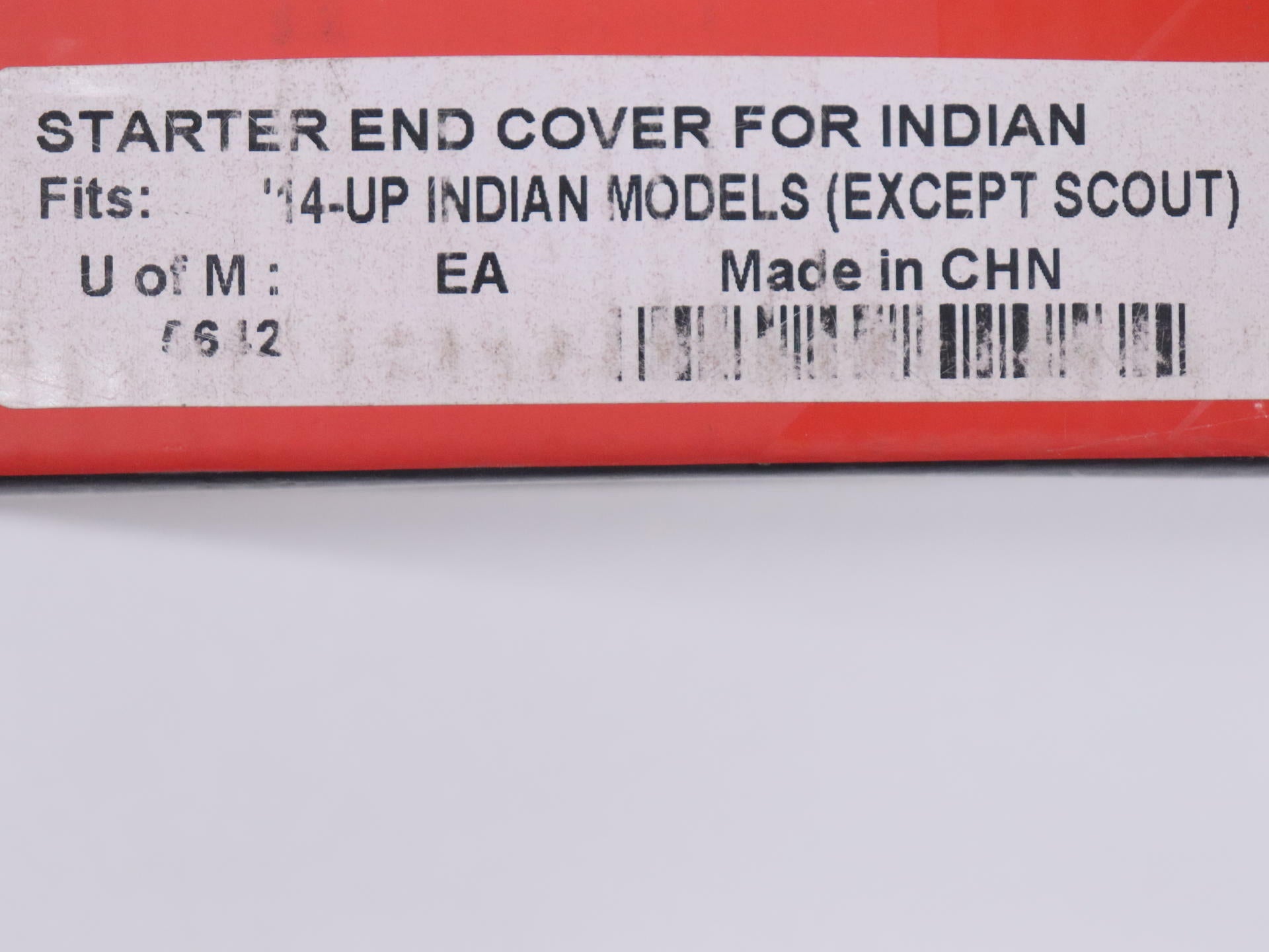 Kuryakyn Starter End Cover Accent CHROME - Indian 14-19 Models - 5642