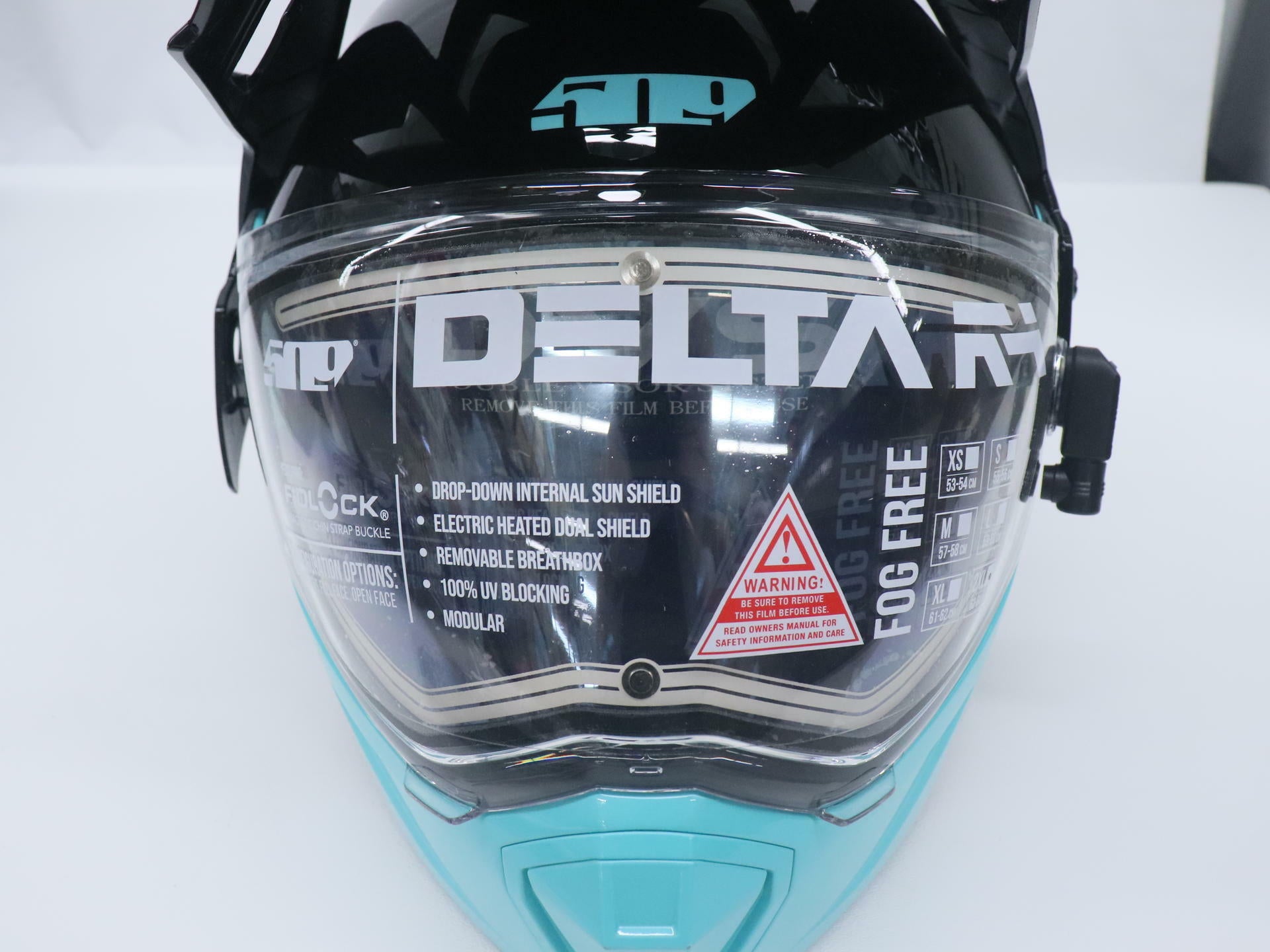 509 Delta R4 Ignite Helmet Modular TEAL MAROON - Adult 2xl - F01004300-160-301