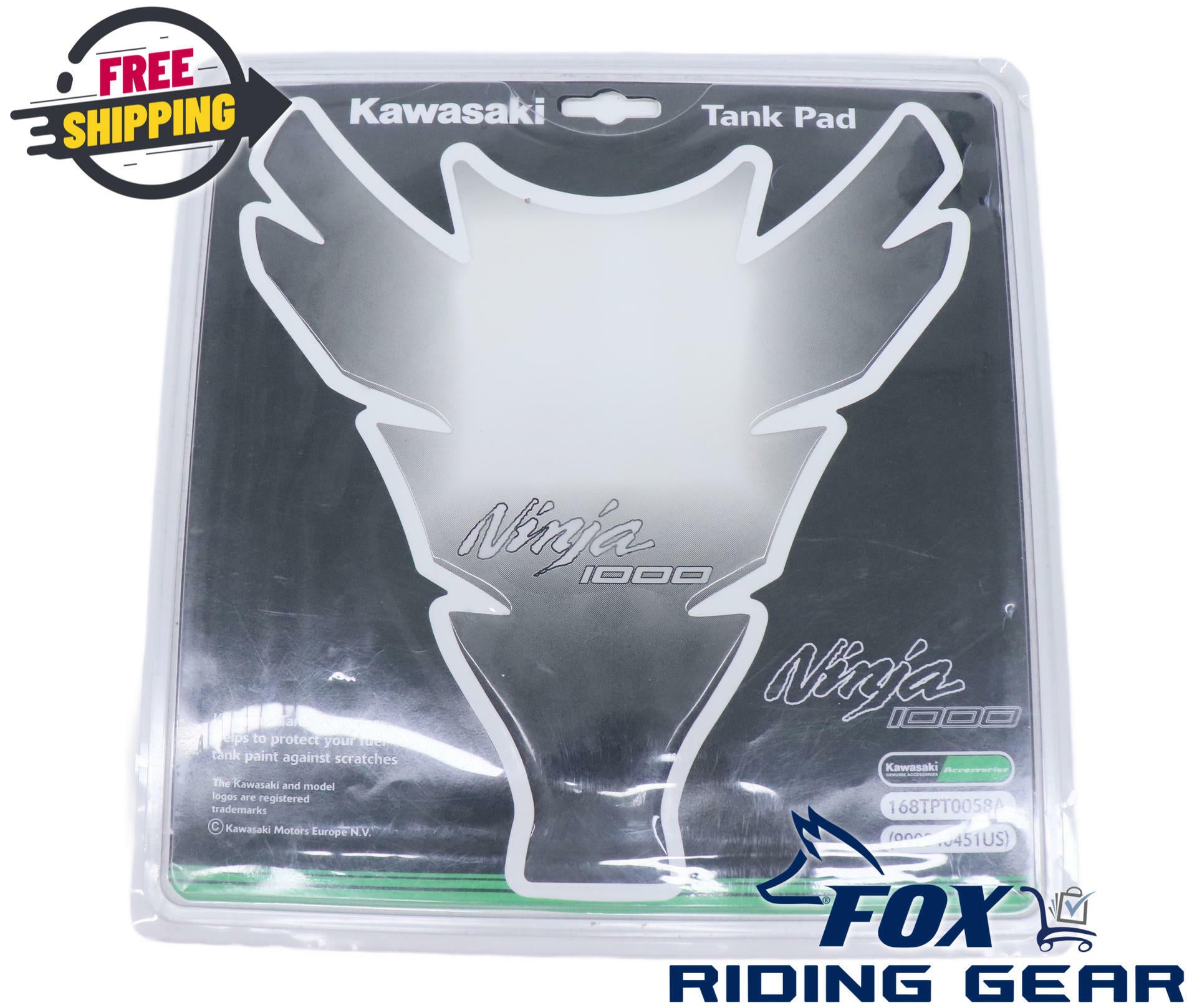 OEM Kawasaki Ninja 1000 Gas Fuel Tank Protector Pad 2011-2017 168TPT-0058A