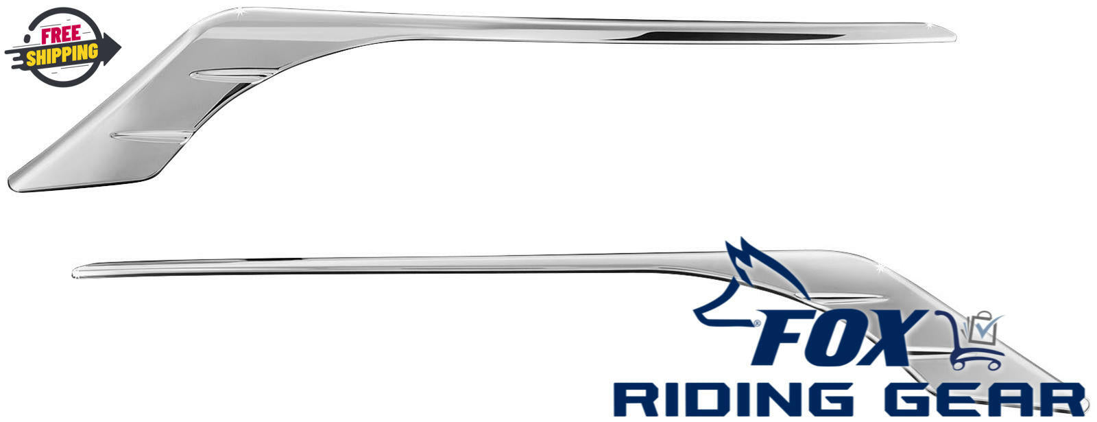 Kuryakyn Turn Signal Trim Fairing CHROME - Indian 14-18 Chieftain - 5621