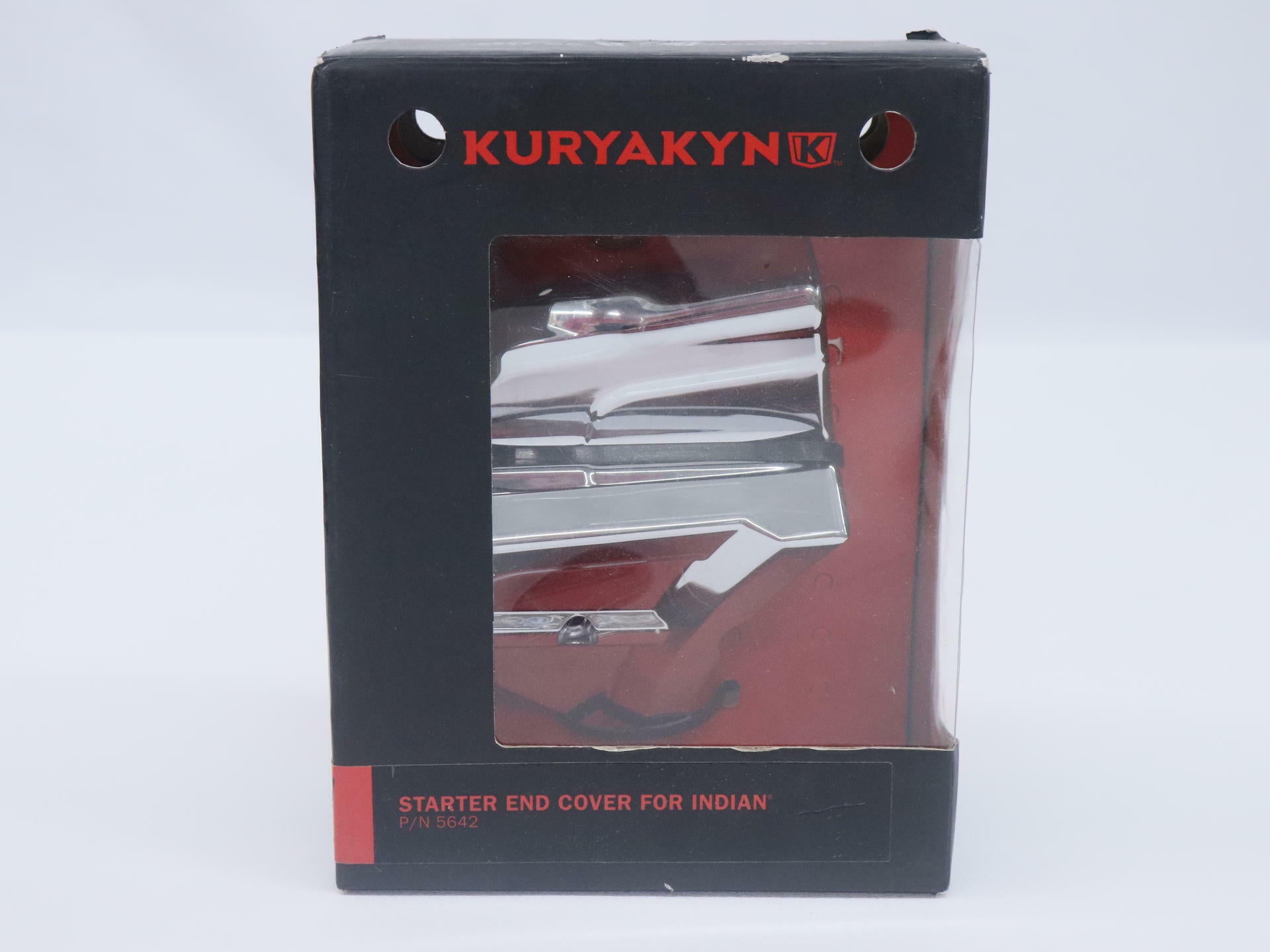 Kuryakyn Starter End Cover Accent CHROME - Indian 14-19 Models - 5642