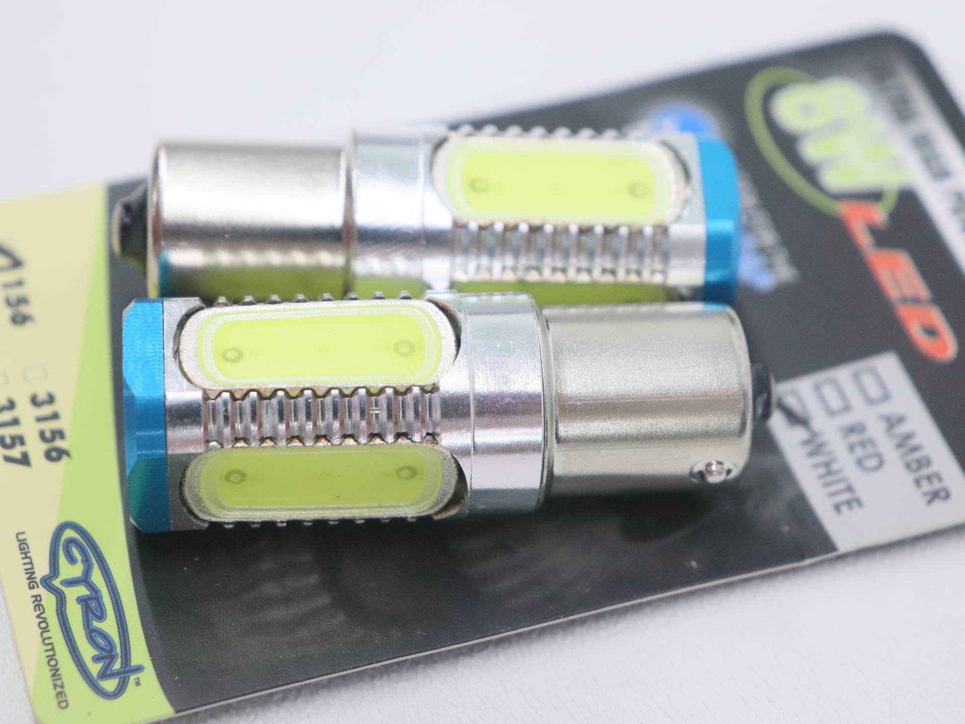 Cyron Ultra High Power 8w LED Light Tail Light Bulb WHITE 1156 - 481119