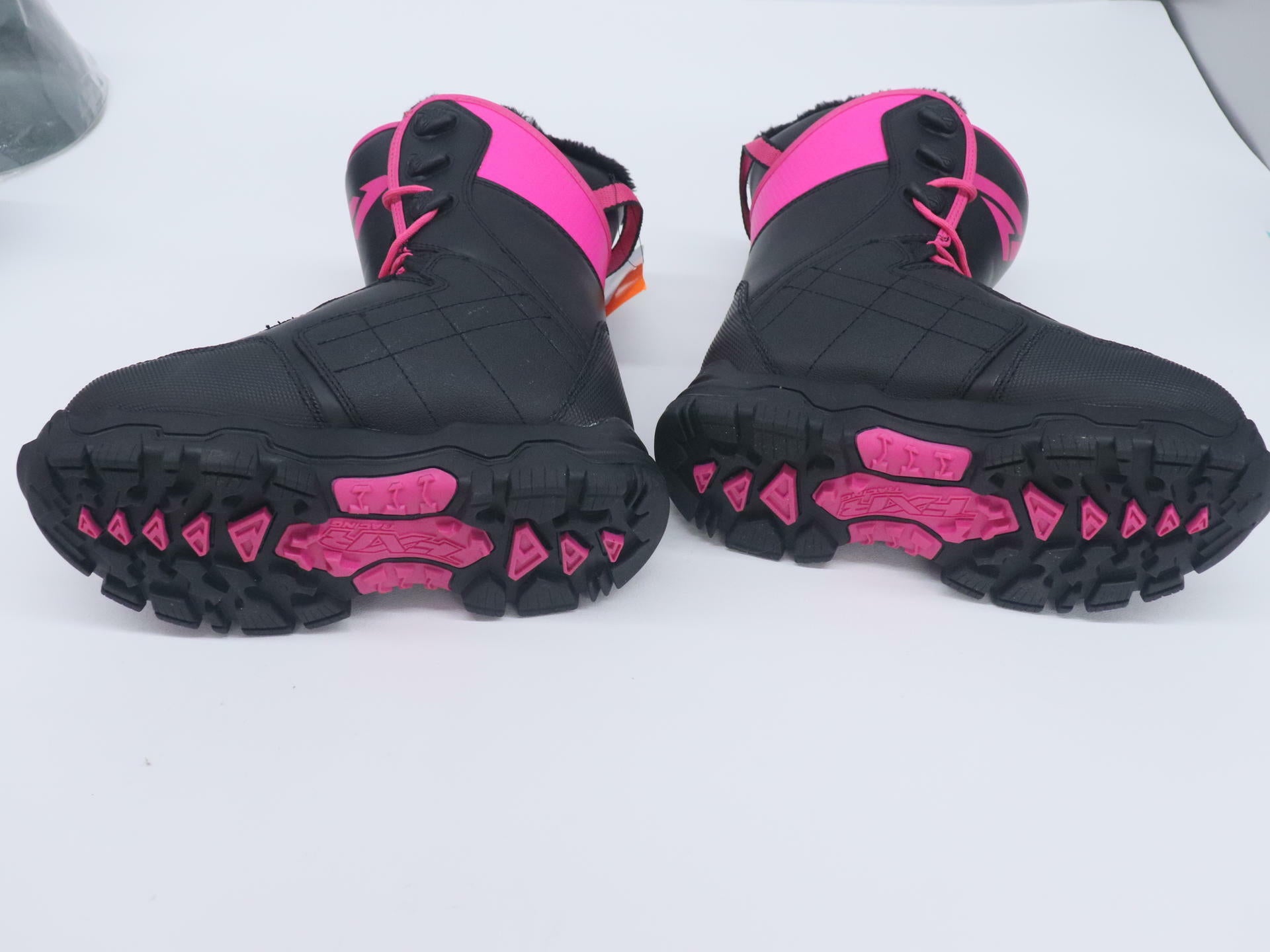 FXR X-Cross Speed Snowmobile Boots Women's Size 7 Black Fur Lined 190708-1090-37