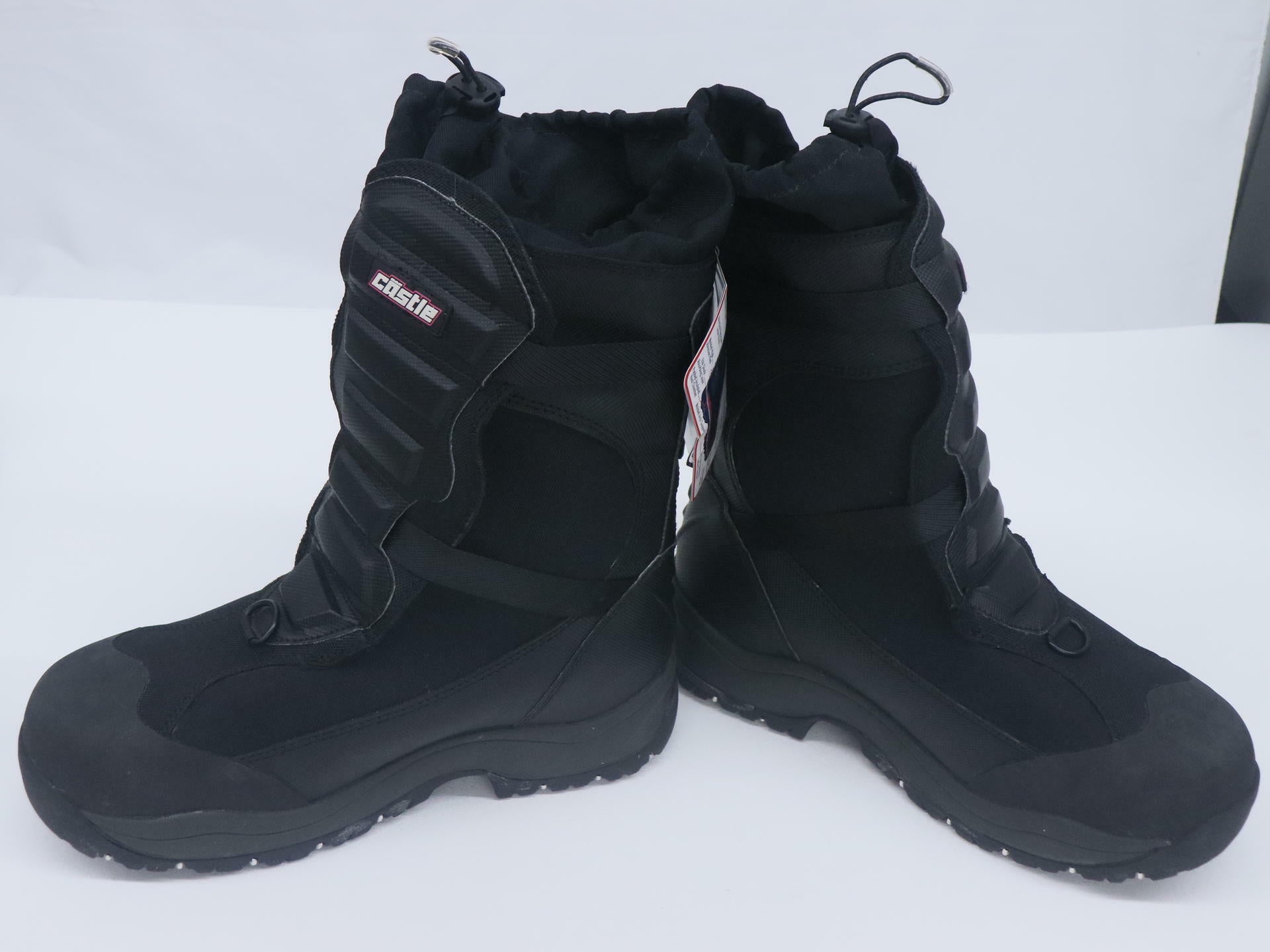 Castle Barrier Black Snowmobile Winter Boots Women's Size: 11 - 84-1311
