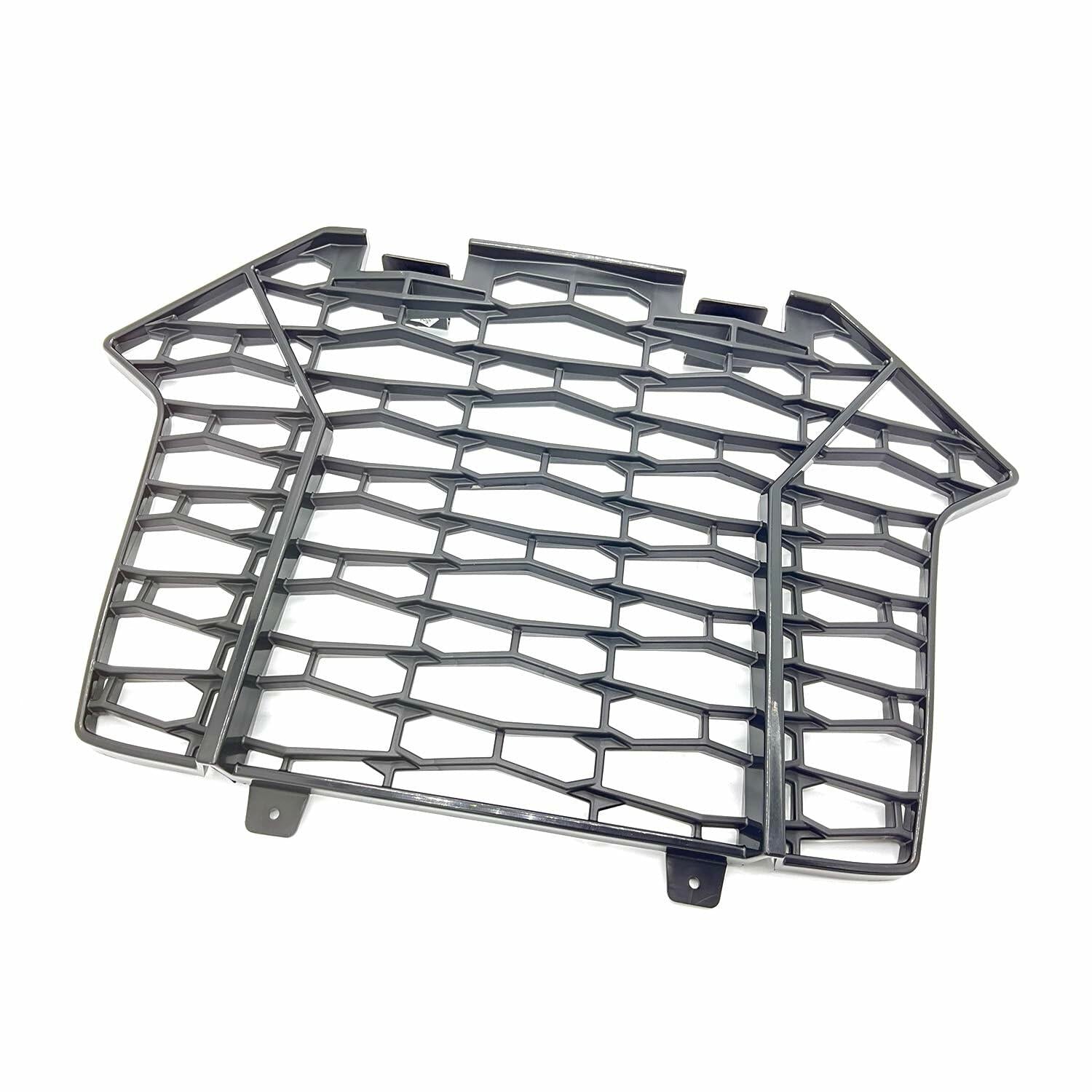 Polaris RZR Fascia Grill, Front, Gloss Black, Genuine OEM Part 5456612-070, Qty 1