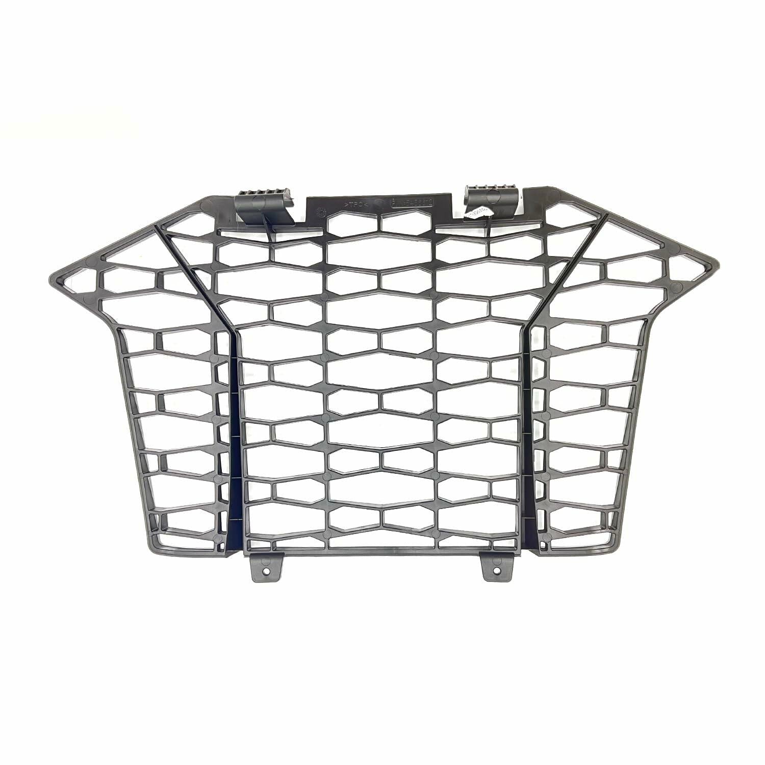 Polaris RZR Fascia Grill, Front, Gloss Black, Genuine OEM Part 5456612-070, Qty 1