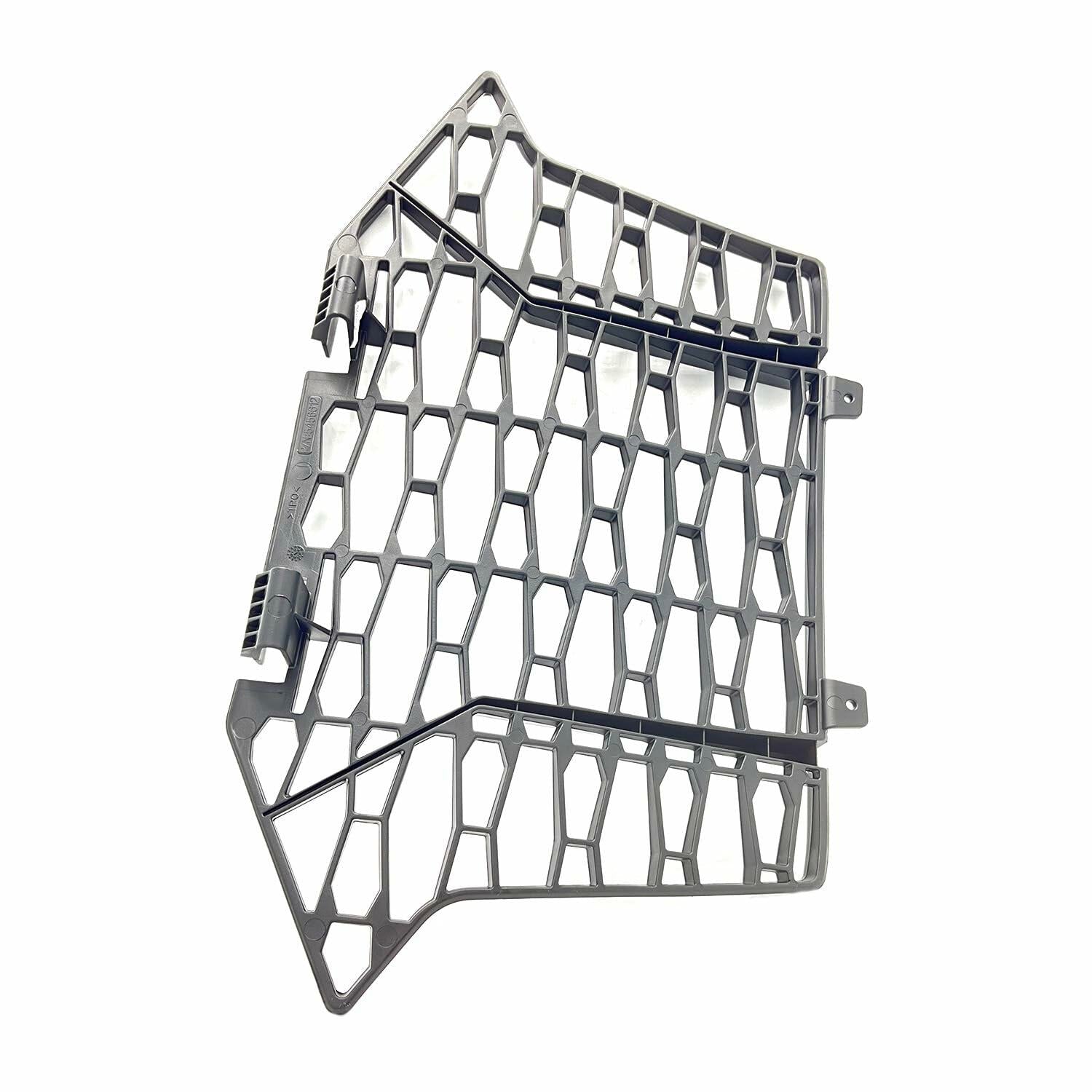 Polaris RZR Fascia Grill, Front, Gloss Black, Genuine OEM Part 5456612-070, Qty 1