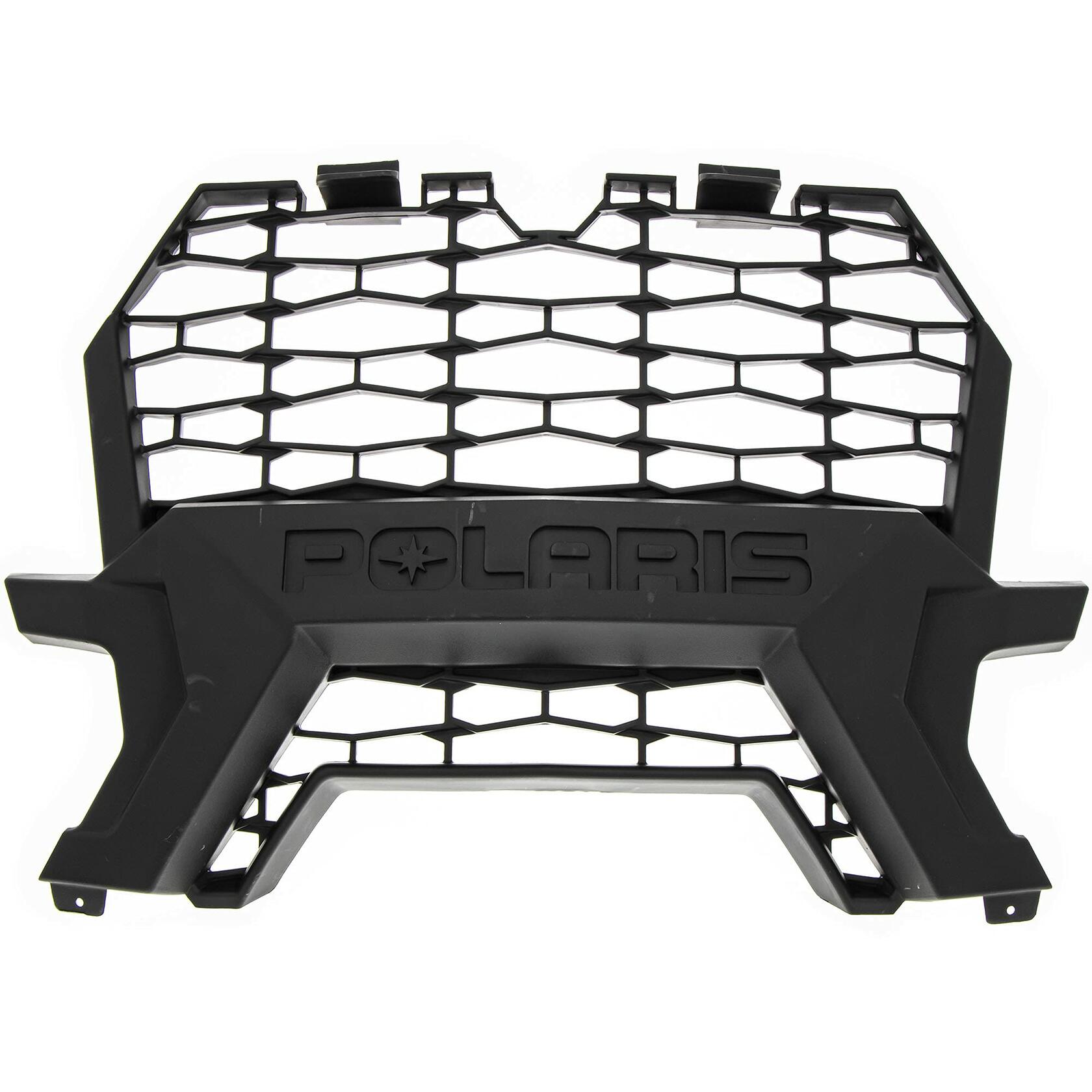 Polaris RZR Fascia Grille, Front, Gloss Black, Genuine OEM Part 5455433-070, Qty 1