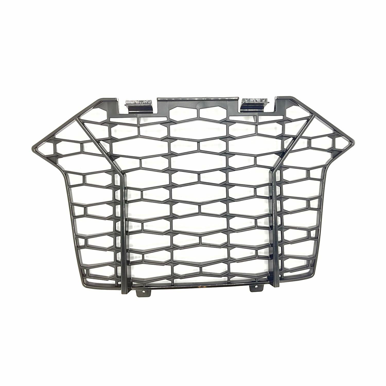 Polaris RZR Fascia Grill, Front, Gloss Black, Genuine OEM Part 5456612-070, Qty 1