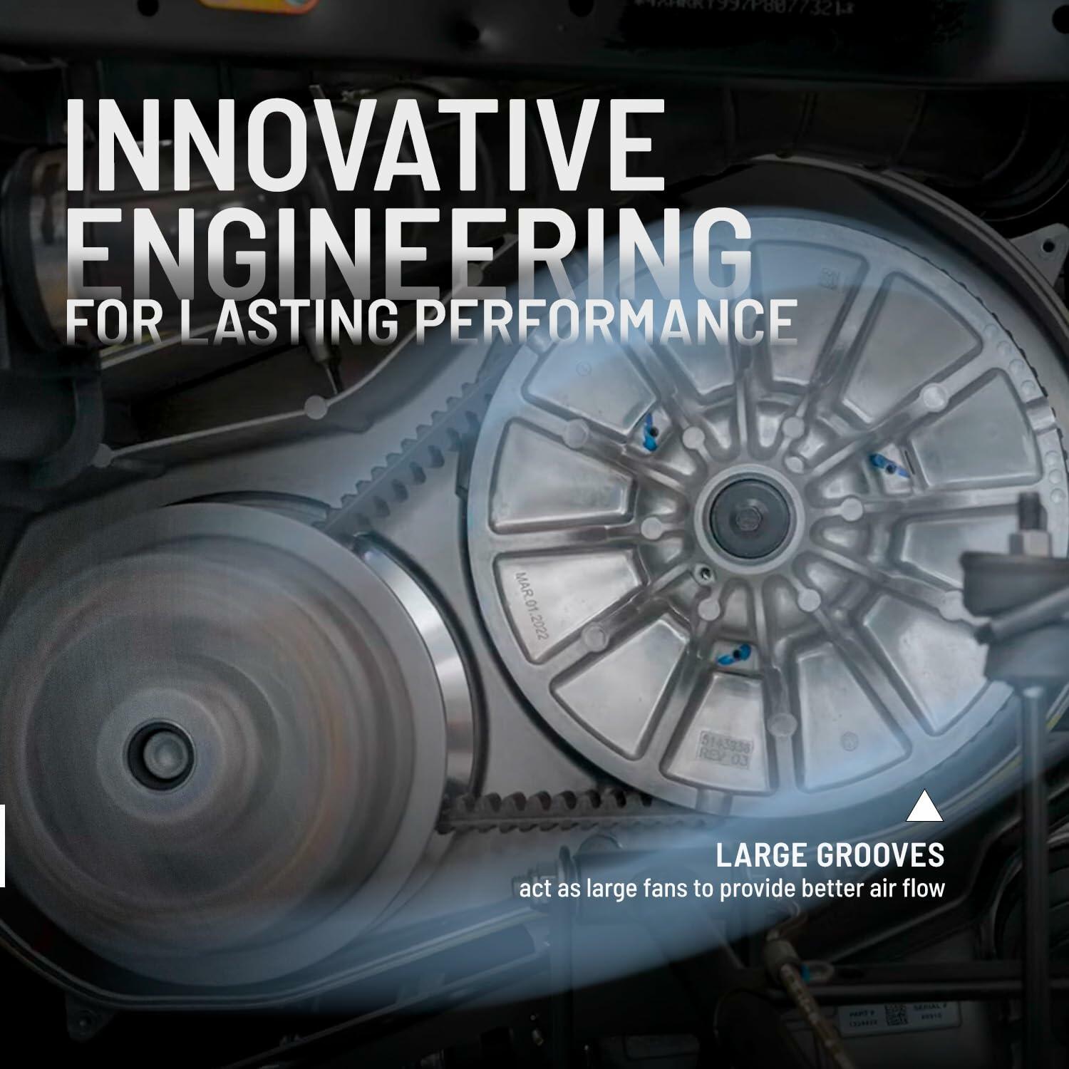 Polaris P90X Secondary Clutch Stationary Assembly for Specific RANGER XP 1000 & CREW XP 1000, Including NorthStar, High Lifter, Premium, Back Country, EPS Editions and More, OEM Part, Qty 1-1323450