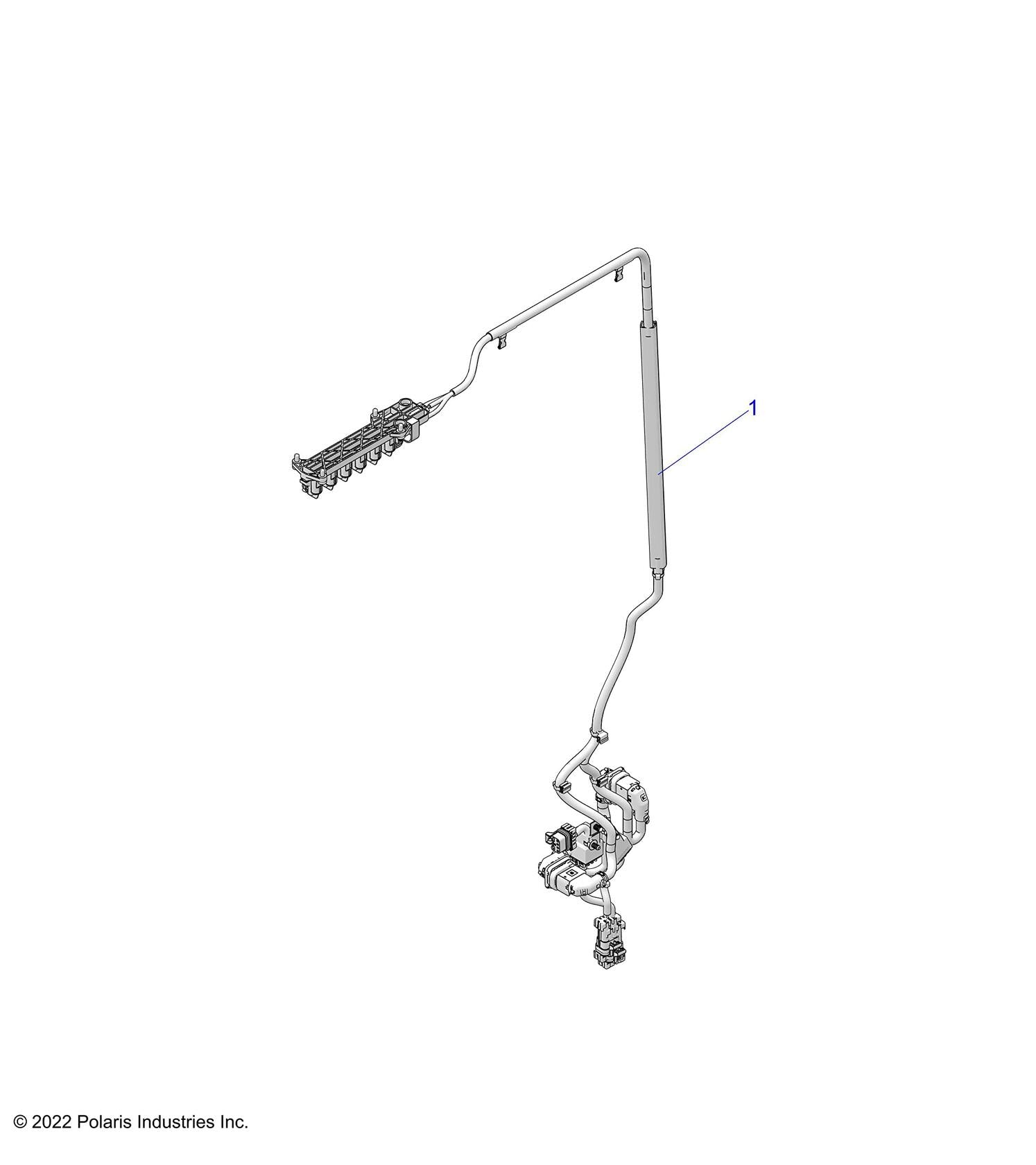 Polaris Off Road Pulse Roof Busbar with Hardware