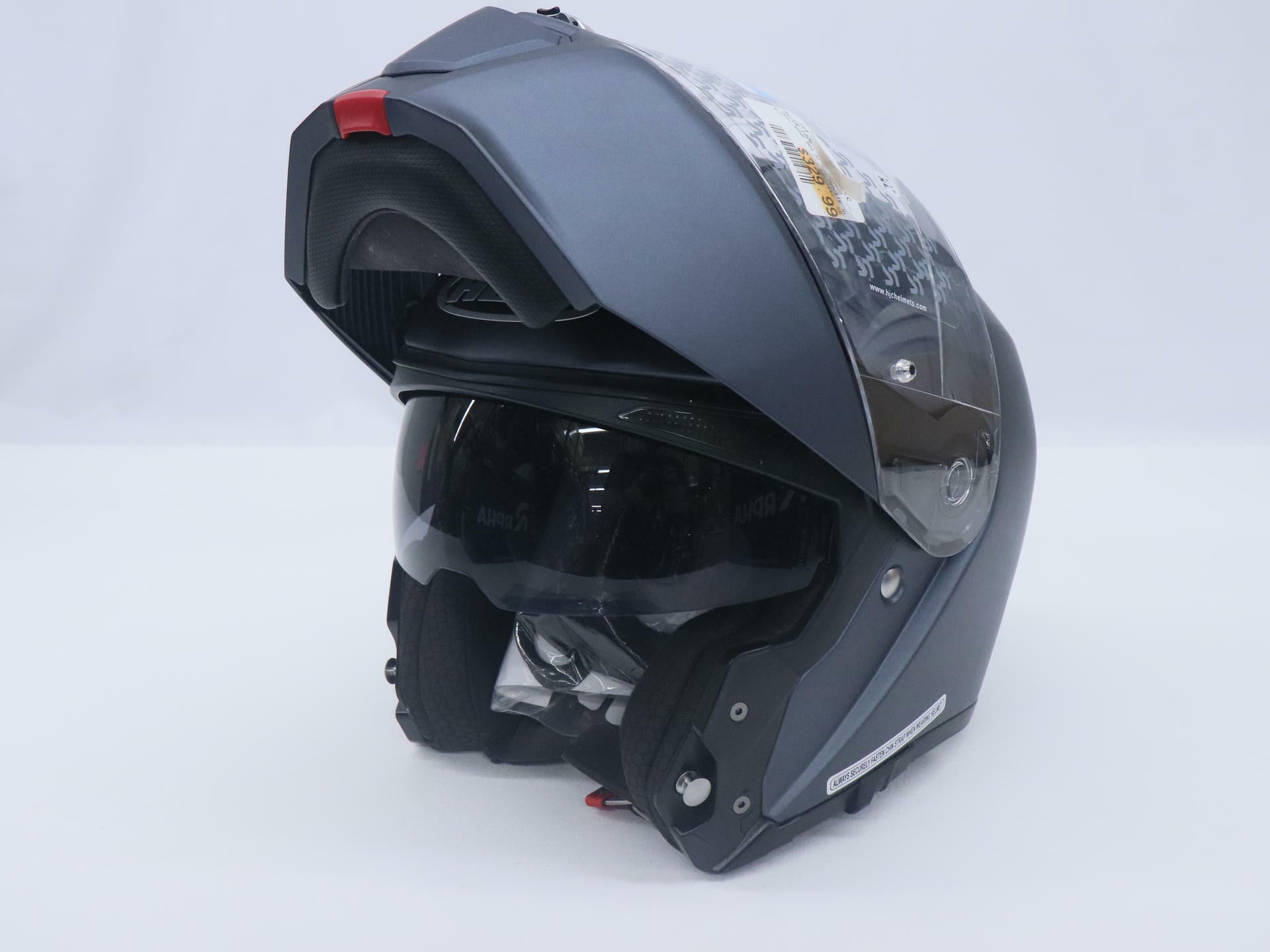 OPEN BOX -HJC Helmet Modular Semi-Flat Anthracite - ADULT XL RPHA 90S - 1806-595
