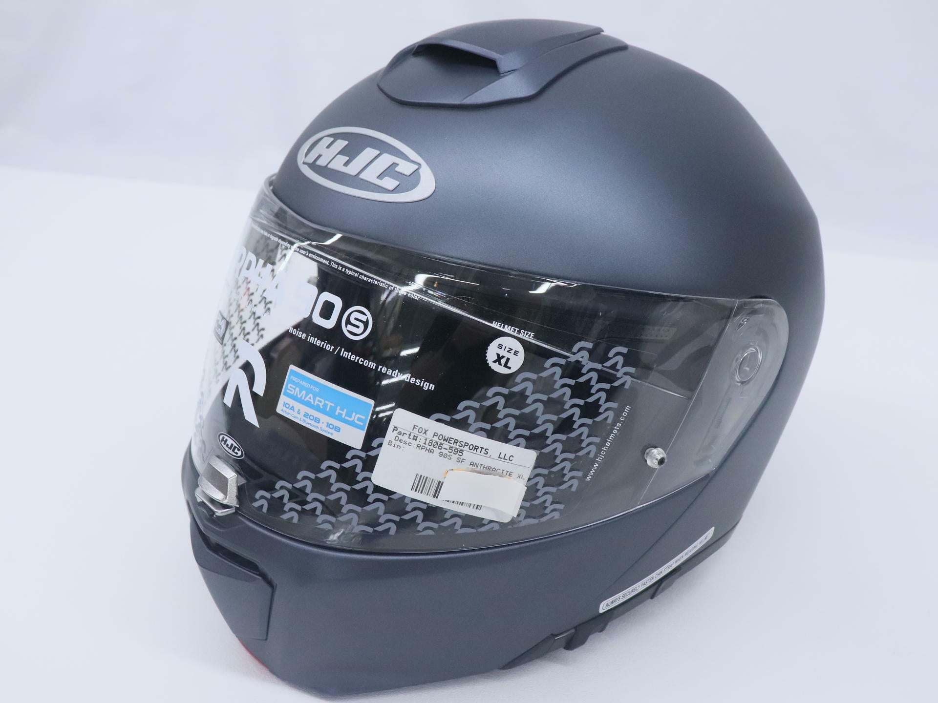 OPEN BOX -HJC Helmet Modular Semi-Flat Anthracite - ADULT XL RPHA 90S - 1806-595