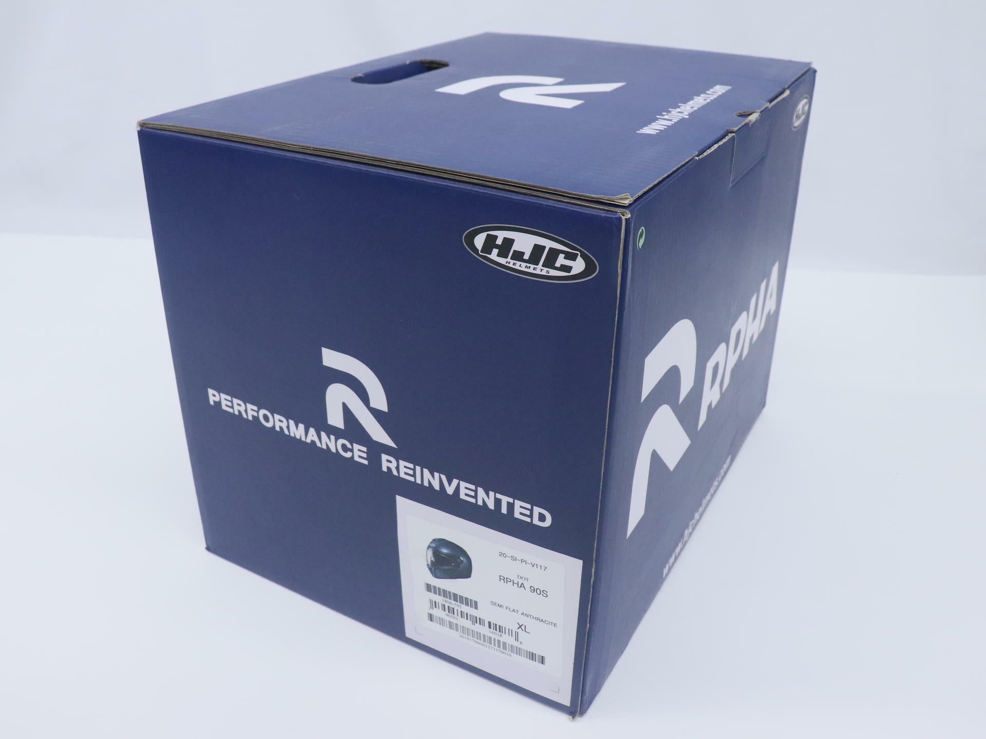 HJC Helmet Modular Semi-Flat Anthracite - ADULT XL RPHA 90S - 1806-595 - Open Box