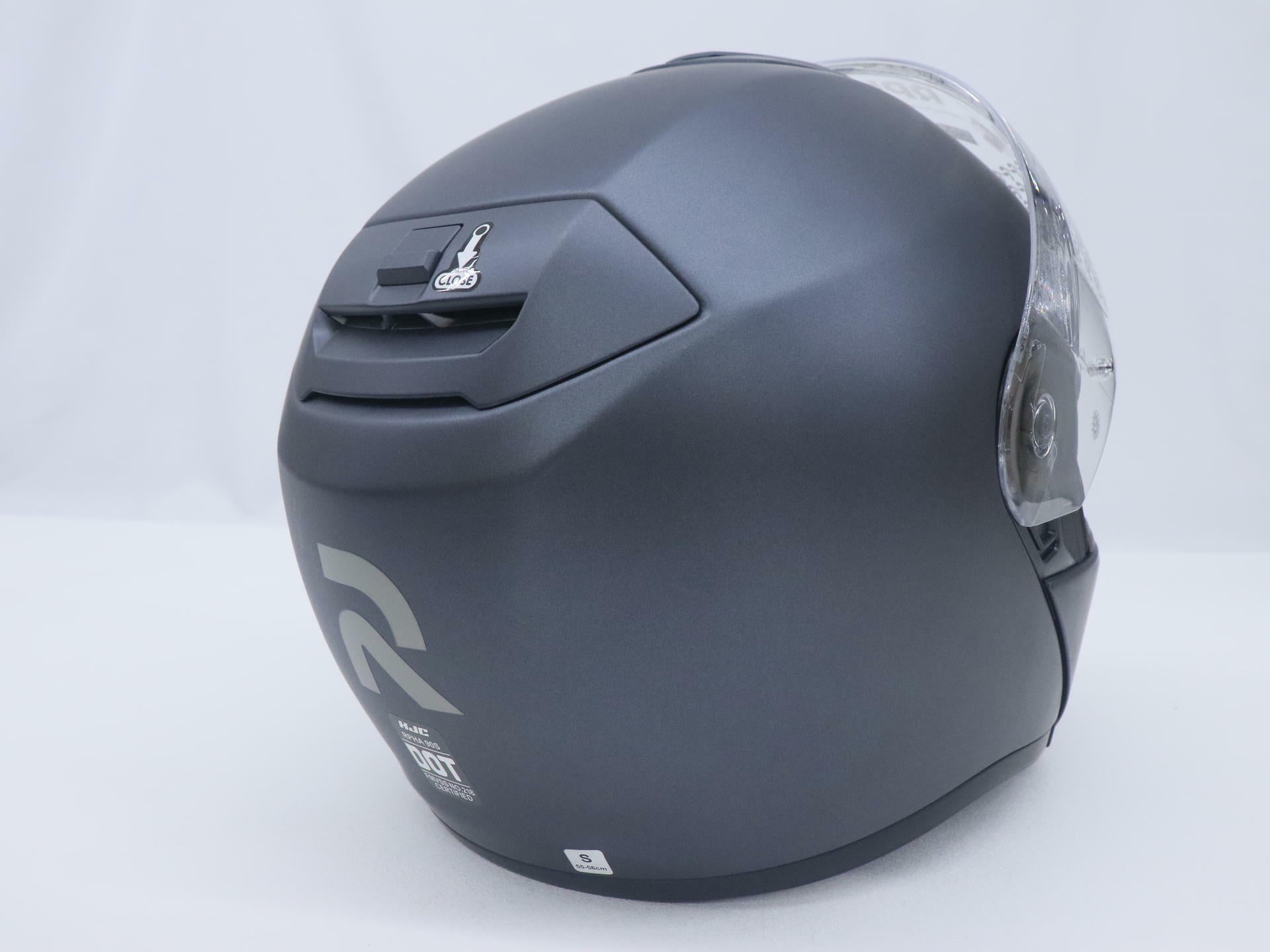 OPEN BOX -HJC Helmet Modular SemiFlat Anthracite ADULT SMALL RPHA 90S - 1806-592
