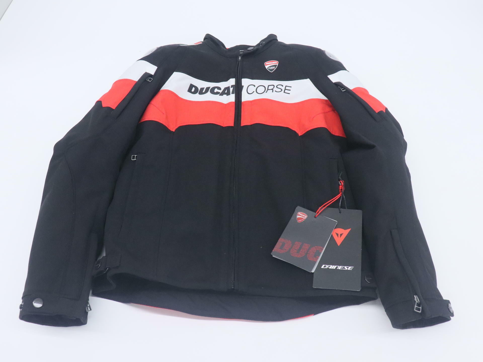 Dainese Ducati Jacket Fabric Corse Tex Motorcycle WOMEN 48 - 981073448 - Open Box