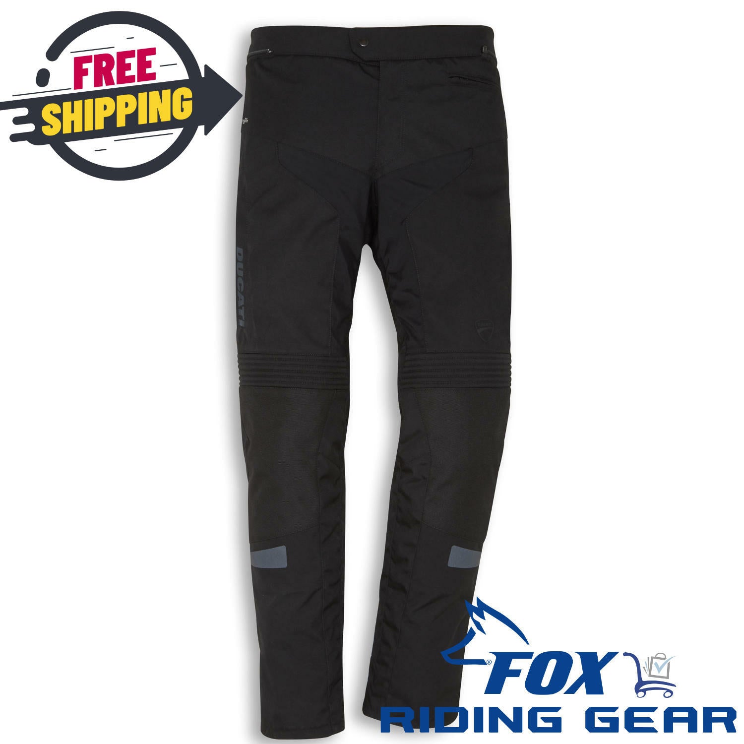 OPEN BOX - OEM Ducati C3 Fabric Motorcycle Touring Pant - Mens Size: MEDIUM