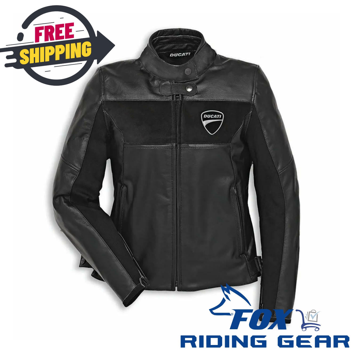 Ducati Company C2 Ladies Motorcycle Riding Jacket Size 44 981032444 - Open Box