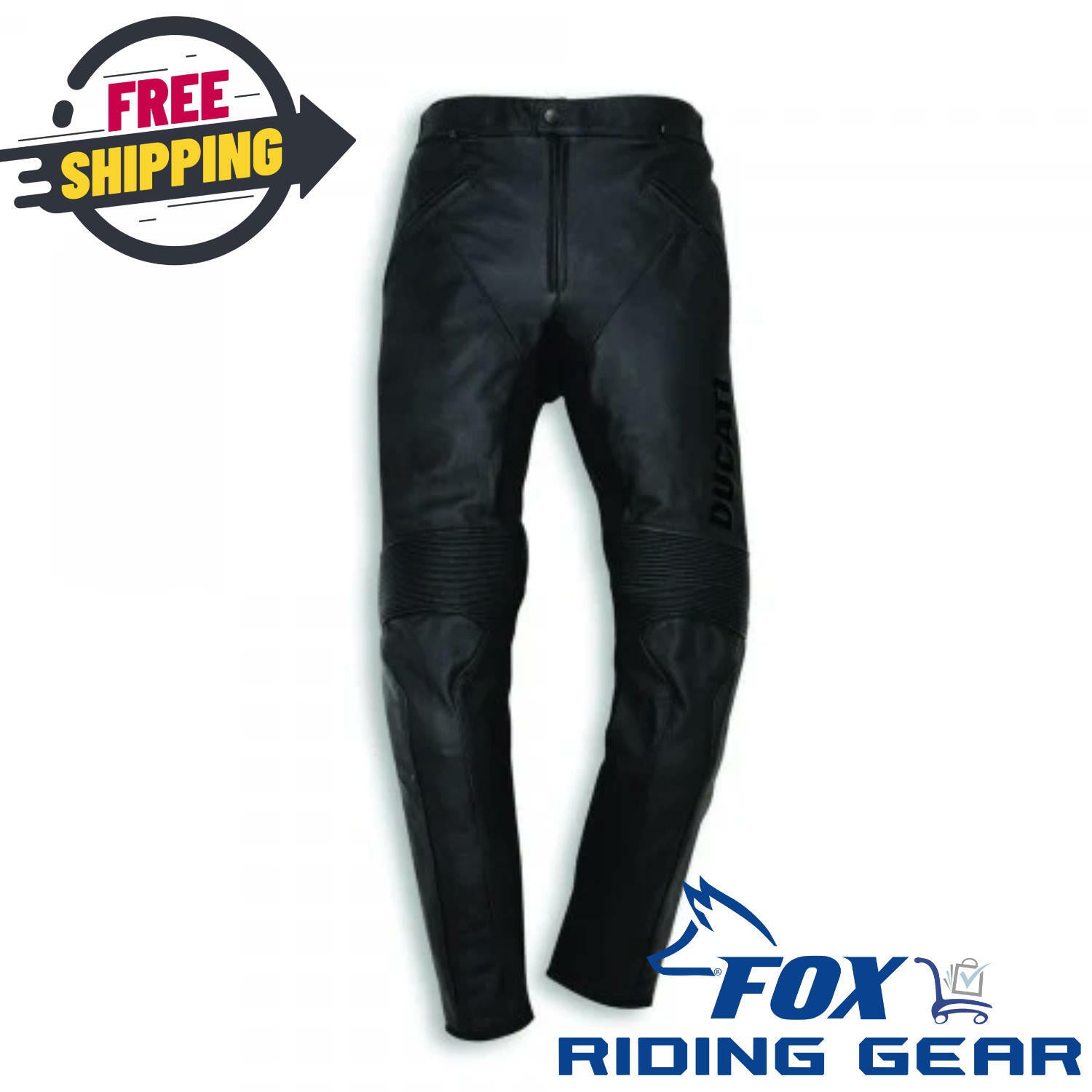OEM Ducati Company C3 Riding Pants - Leather - Woman's Size: 42 - Open Box