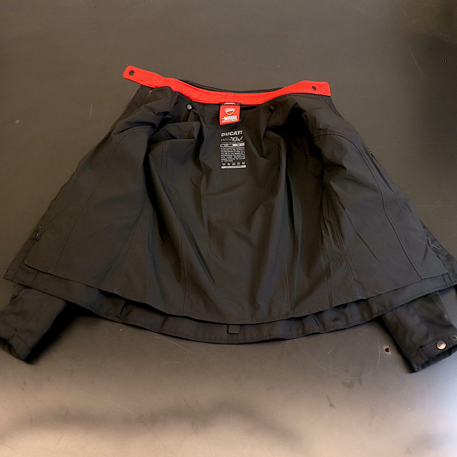 OPEN BOX - OEM Ducati Flow C4+ Fabric Motorcycle Jacket - Womans Size: MEDIUM