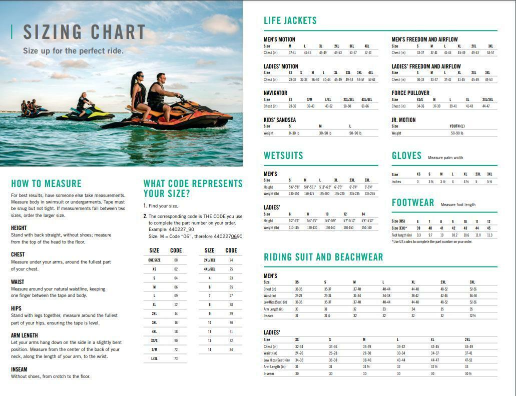 OPEN BOX OEM Sea-Doo Freedom PFD | Teal/Sarcelle | Unisex Size : 3XL