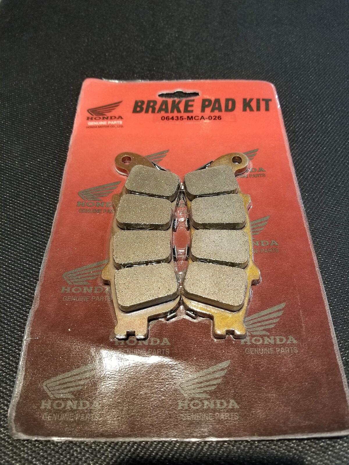 Honda 06435-MCA-026 Rear Brake Pad Set GL1800 Goldwing OEM Genuine