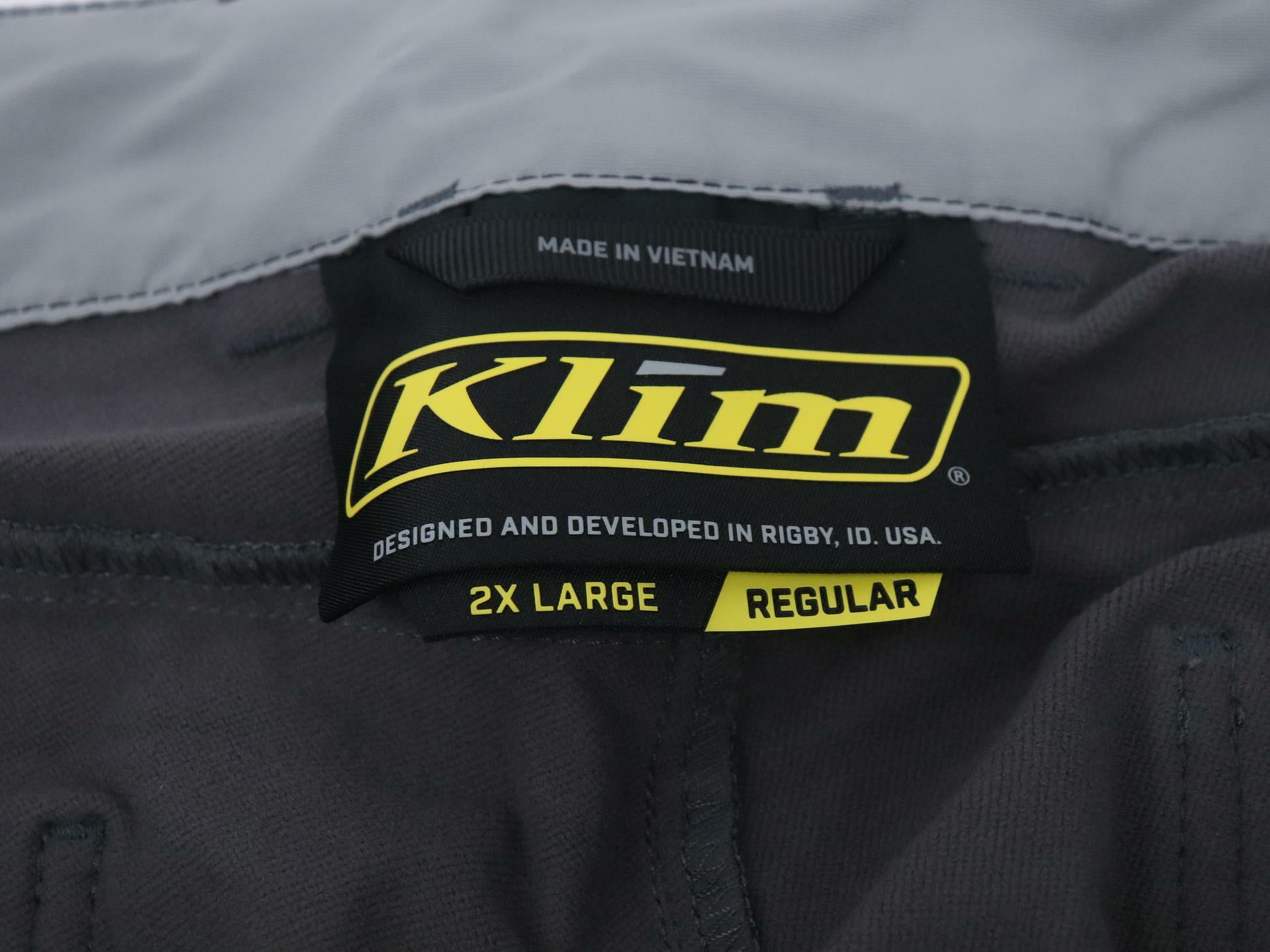 OPEN BOX - KLIM Transition Pant Dark GRAY - MENS 2XL - 3254-000-160-660