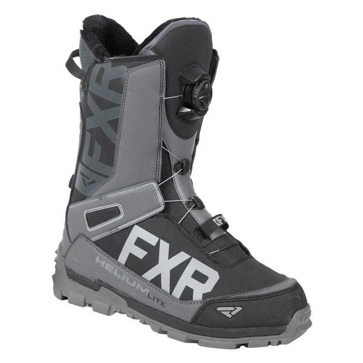 FXR Boots Helium Lite BOA Winter BLACK - MENS sz12 - 190705-1008-46 - Open Box