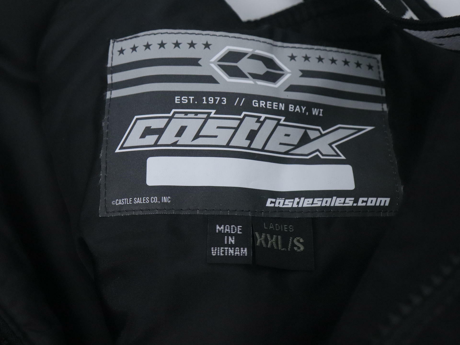 Castle X Bibs Phase BLACK - WOMENS 2XL Short - 73-2079S - Open Box