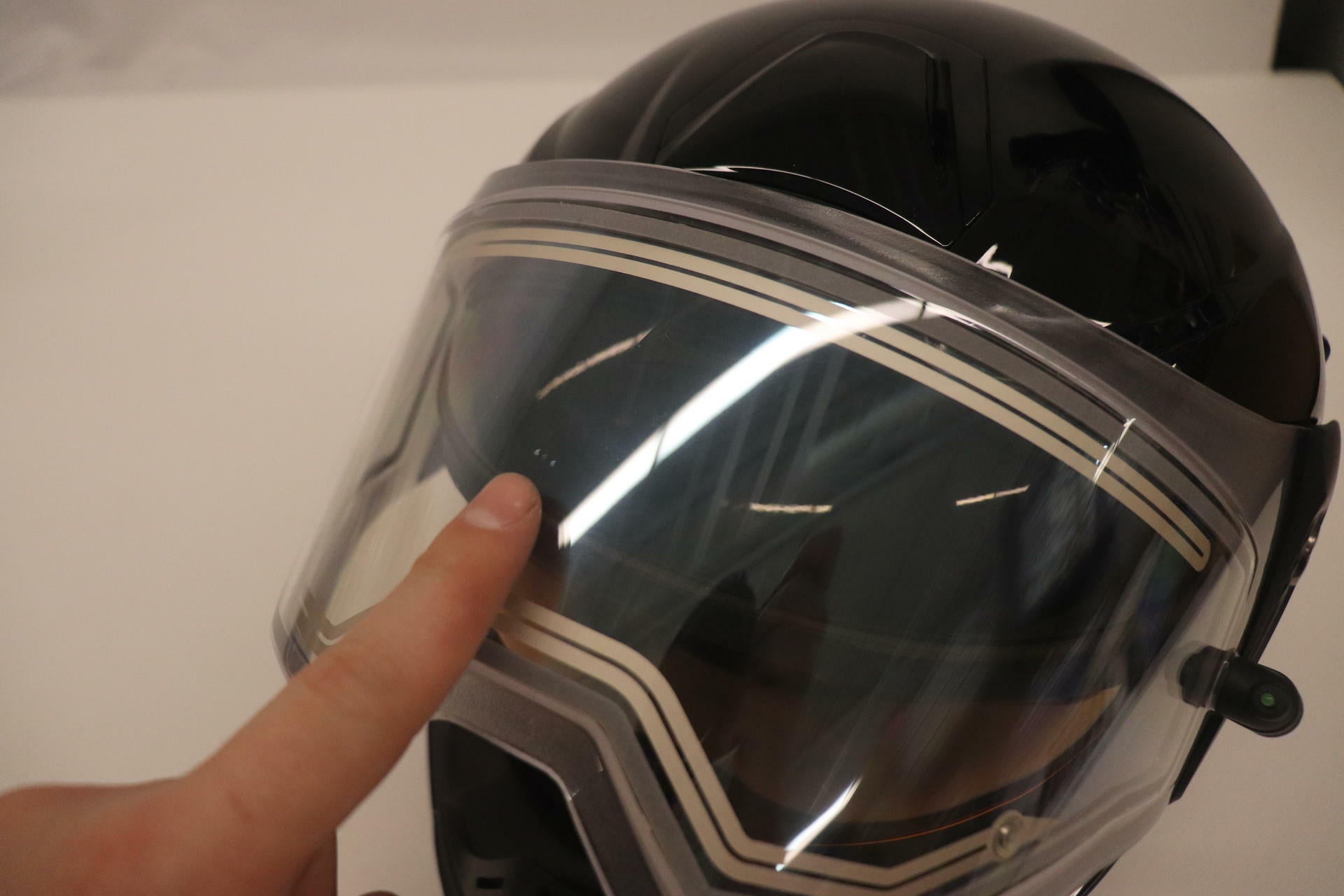 Castle X EXO-CX980 Modular Snowmobile Helmet Black 3XL 45-29009T - Open Box