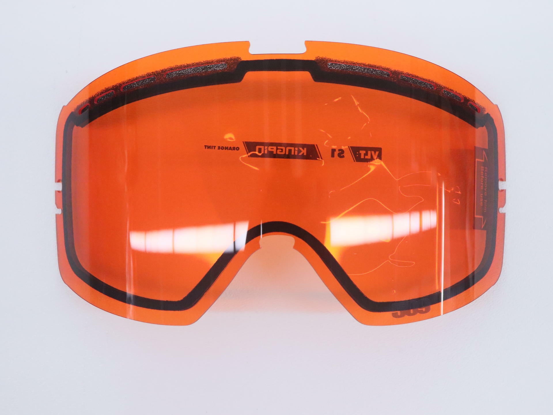 OPEN BOX - 509 Kingpin Goggle Lens ORANGE Tint Fog Free - 509-KINLEN-17-OR