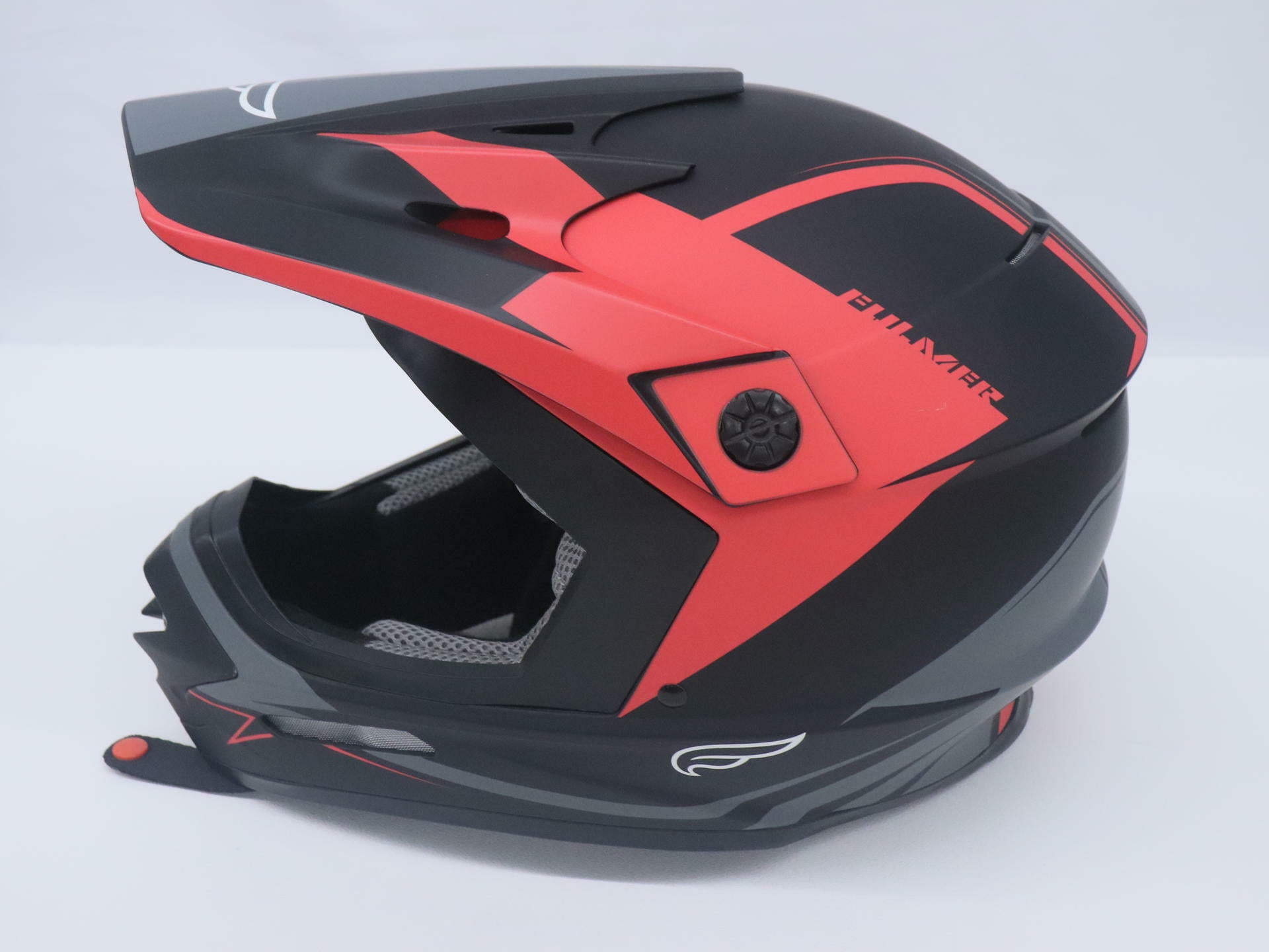 OPEN BOX - Fulmer Helmet 204 MPX MX - MATTE RED - Adult 2XL - 26-0219