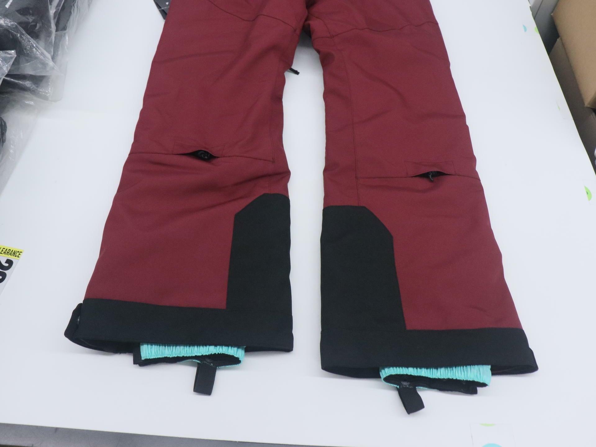 OPEN BOX - 509 Insulated BIB Range MAROON - WOMEN SMALL - F03002500-120-101