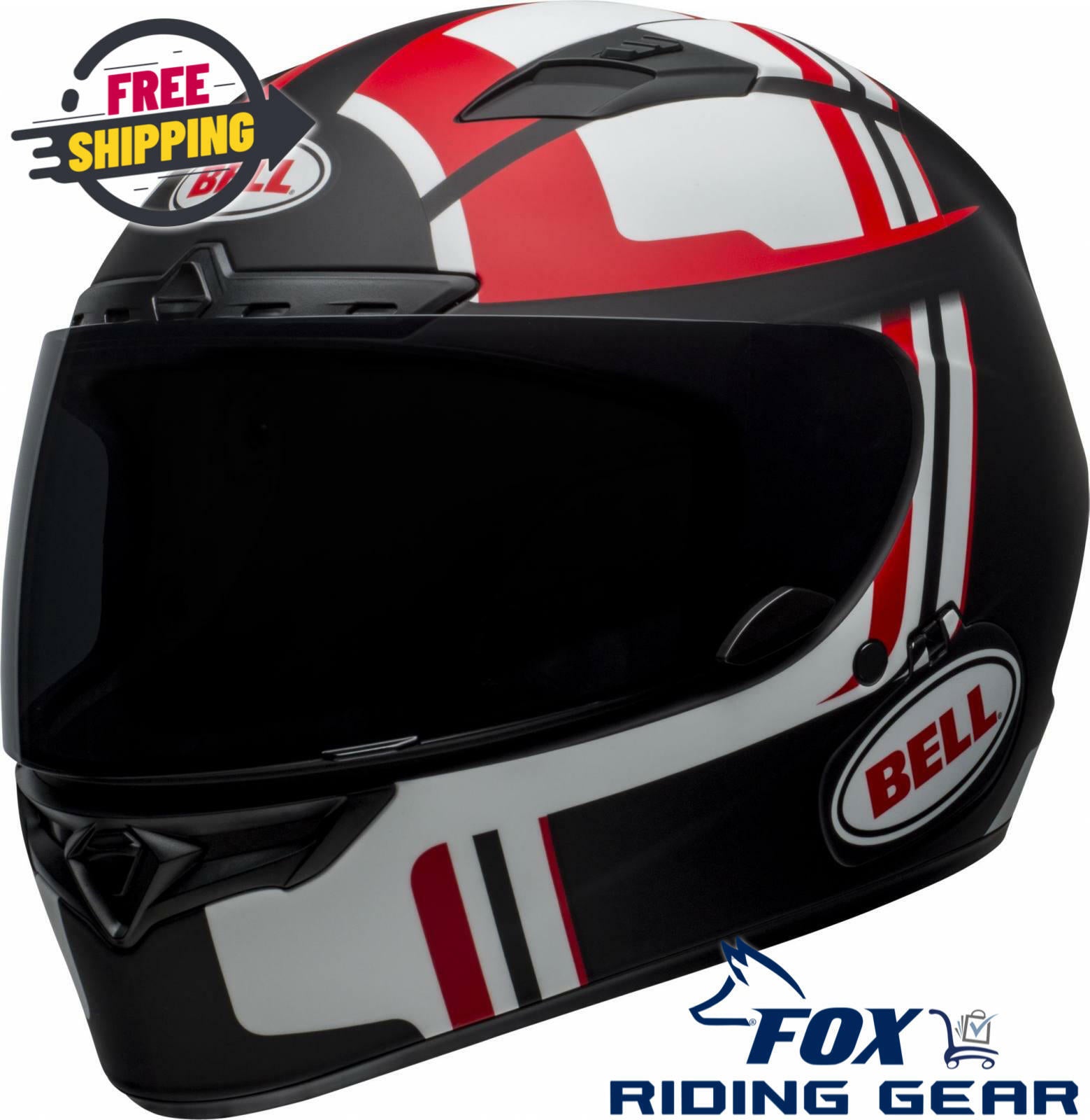 Bell Qualifier DLX MIPS Motorcycle Helmet Black Red 2XL 7108015 - Open Box
