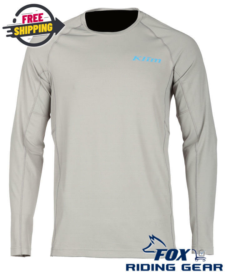 OPEN BOX - KLIM Long Sleeve Shirt Monument GRAY - MENS XL - 3504-001-150-609