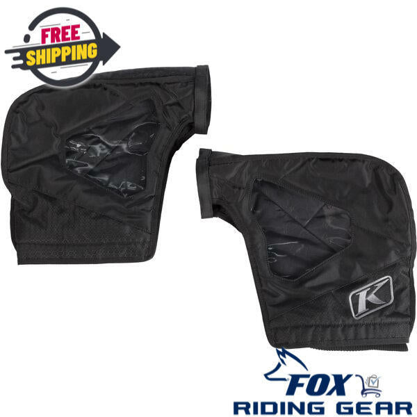OPEN BOX - KLIM Handlebar Gauntlet Deflector Muffs BLACK - 3037-000-000-000