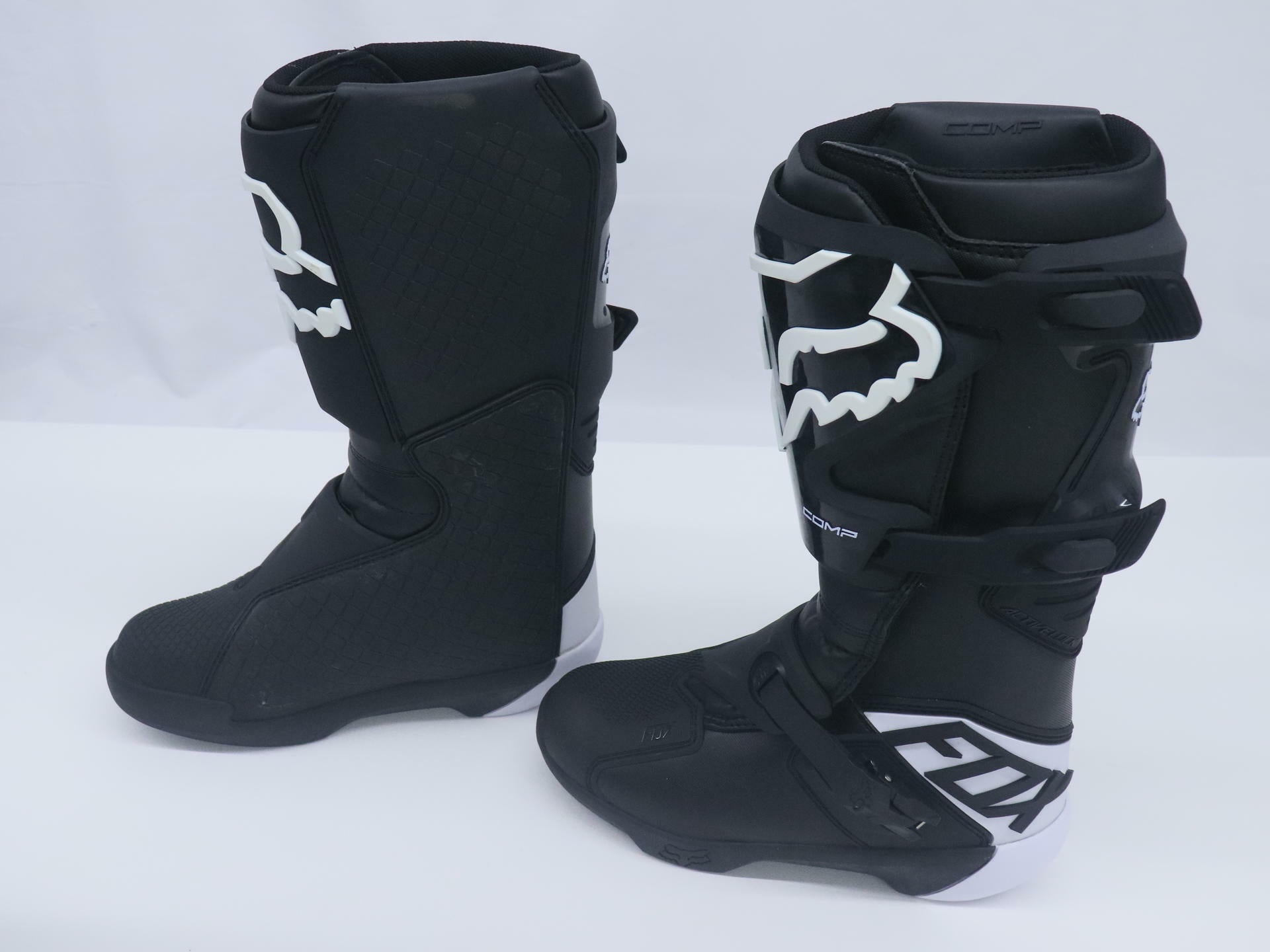 Fox Racing Comp Boot Motocross BLACK - MENS sz9 - 21483-001-9 - Open Box