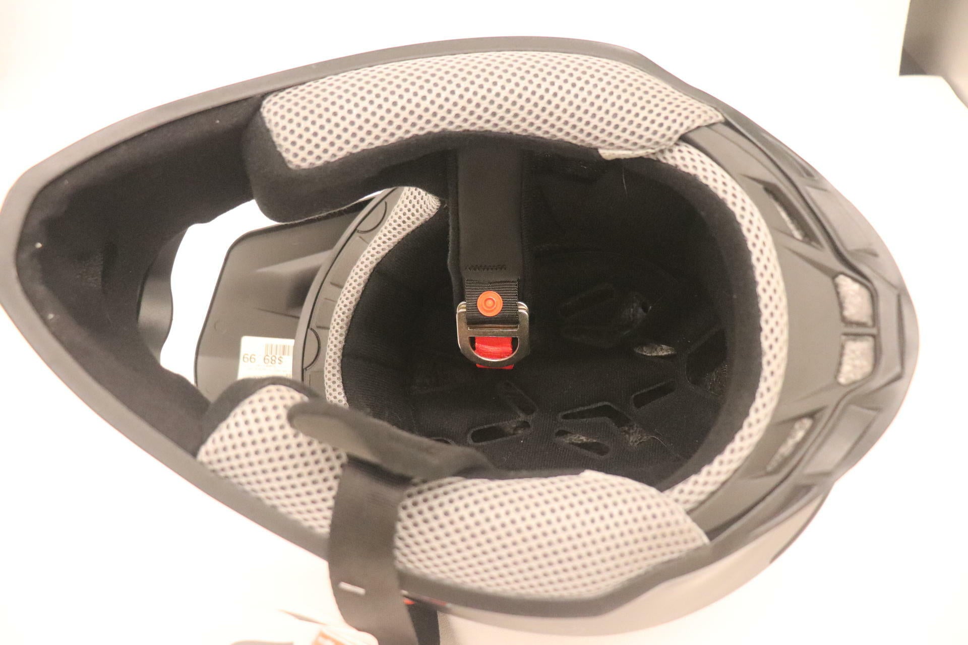 OPEN BOX - Fulmer Helmet 204 MPX MX - MATTE BLACK - Adult MEDIUM - 26-0184