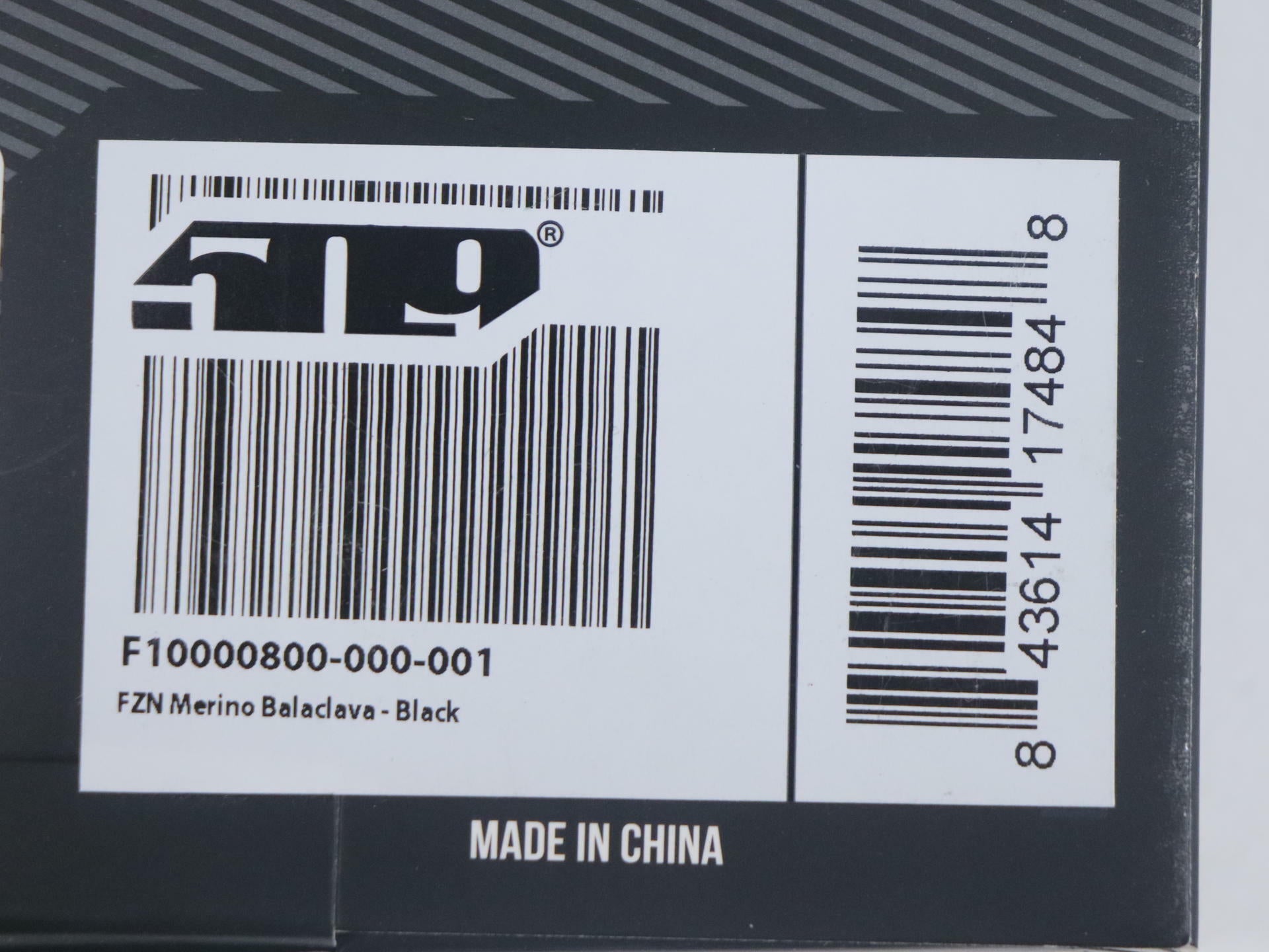 OPEN BOX - 509 Balaclava FZN Merino Wool - BLACK - Winter - F10000800-000-001