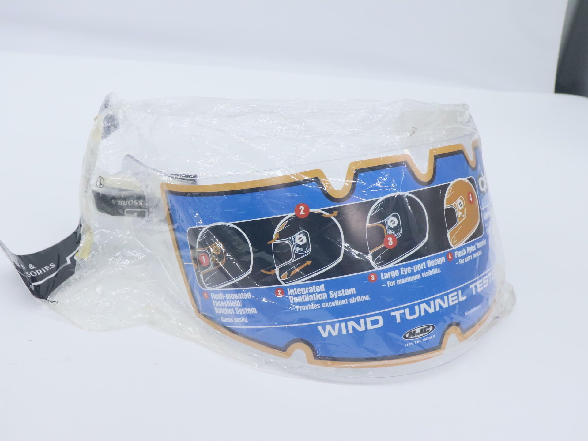 HJC HJ-03 Clear Face Shield Helmet Visor Lens 59-800 HJ03 - Open Box