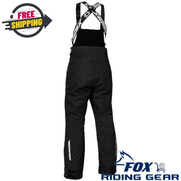 Castle X Polar Womens Snowmobile Bibs Black Large 73-1876 - Open Box