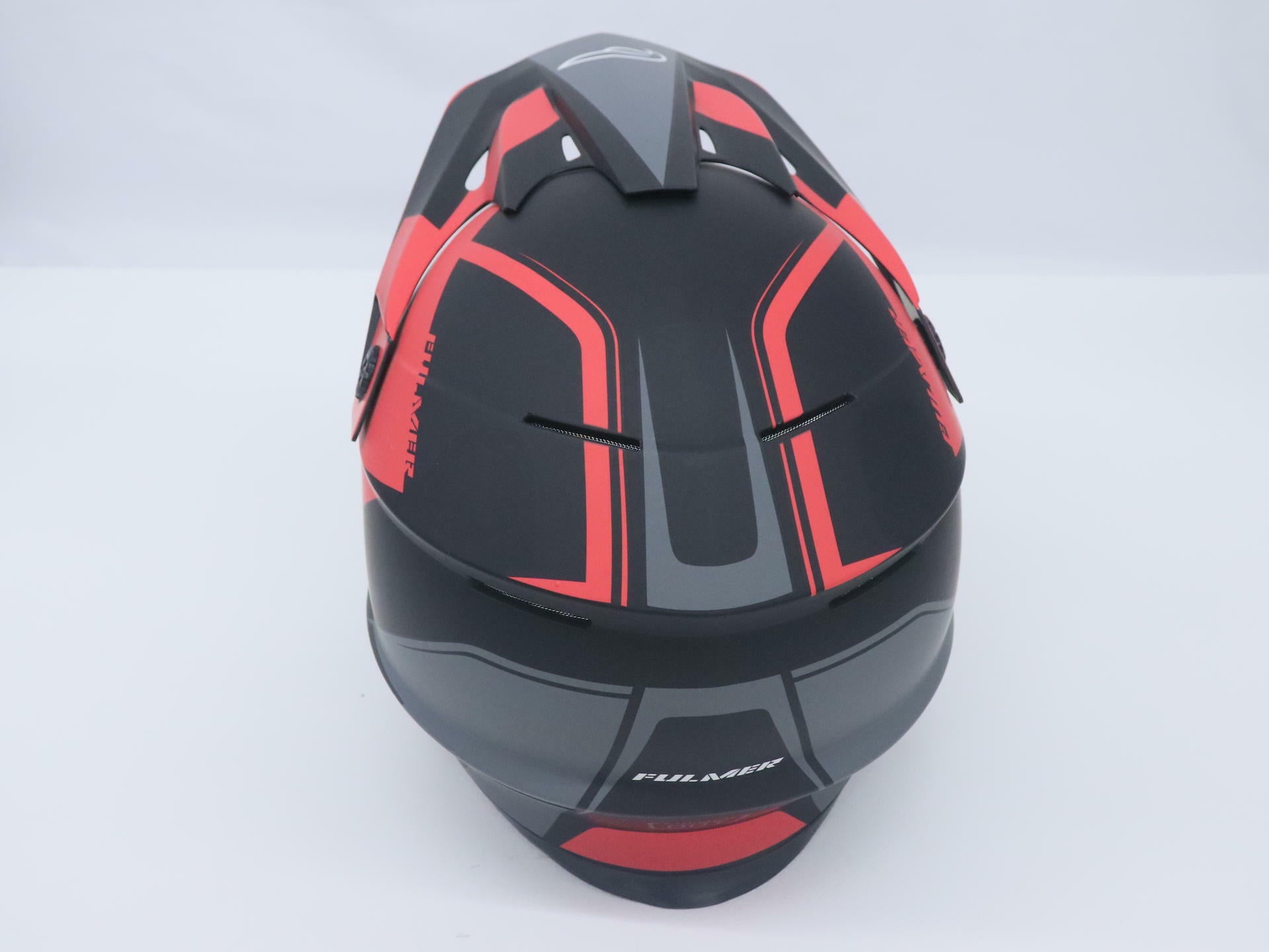 OPEN BOX - Fulmer Helmet 204 MPX MX - MATTE RED - Adult 2XL - 26-0219