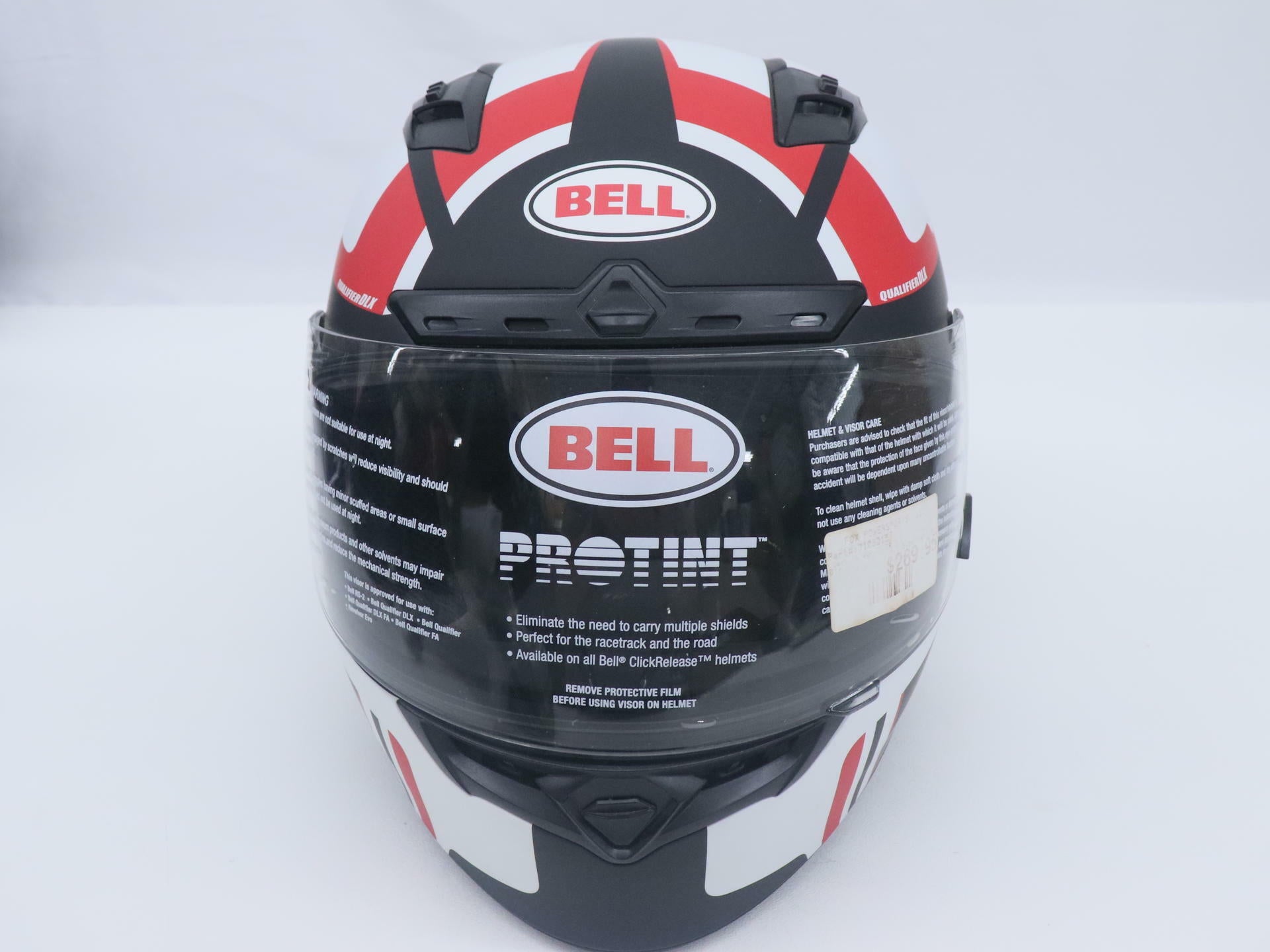 OPEN BOX - BELL Helmet DLX Qualifier MIPS - BLACK RED - Adult 2XL - 7108015