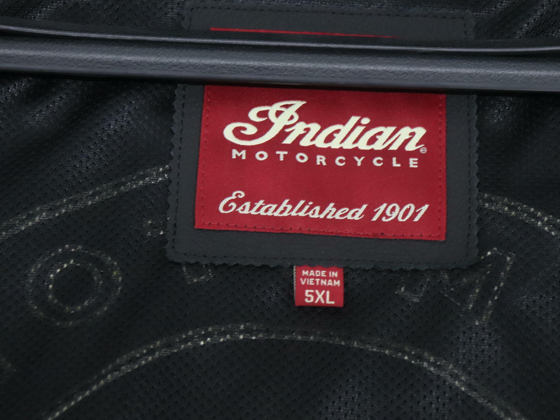 OPEN BOX - Indian Jacket Textile 1901 V2 Retro BLACK - MENS 5XL - 286095716