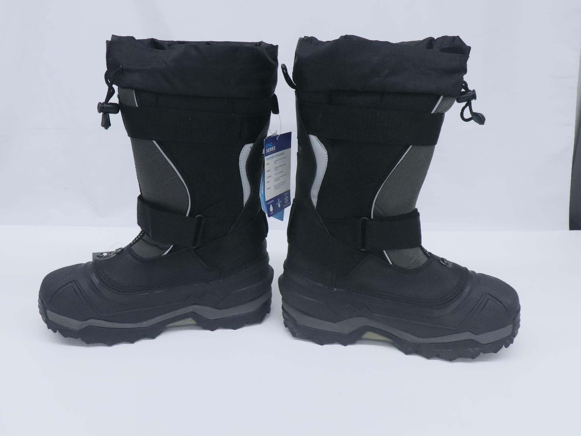 Baffin Selkirk Boot Cold Weather BLACK - MENS sz9 - EPIC-M002 - Open Box
